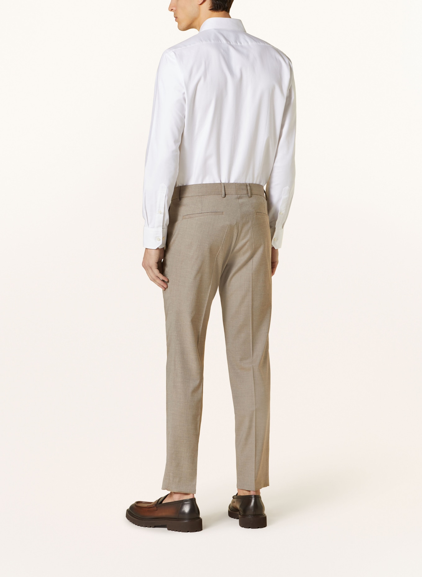 CG - CLUB of GENTS Suit trousers CG PACO slim fit, Color: 71 BRAUN HELL (Image 4)