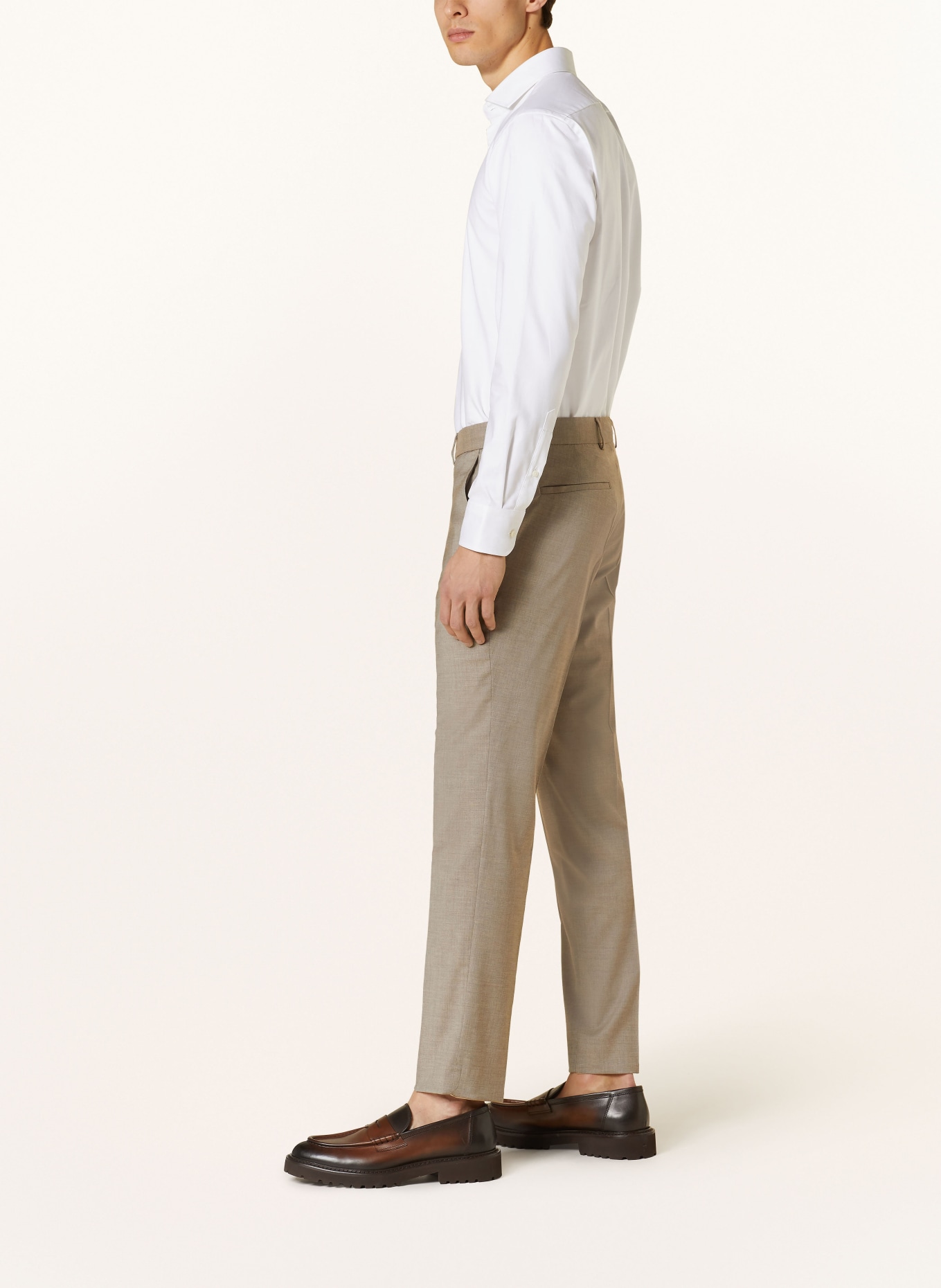CG - CLUB of GENTS Suit trousers CG PACO slim fit, Color: 71 BRAUN HELL (Image 5)