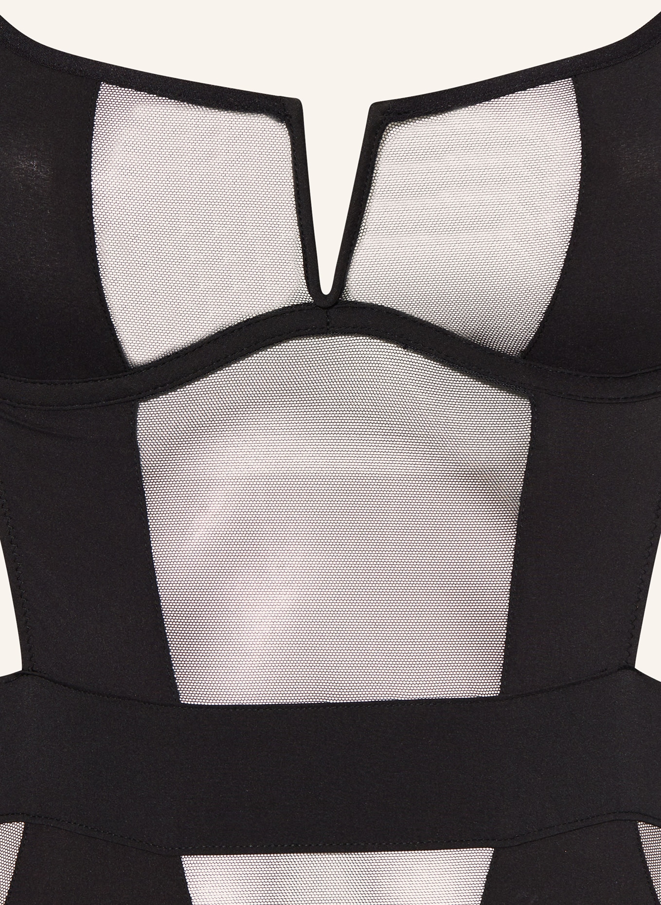 BLUEBELLA Thong bodysuit ORLA, Color: BLACK (Image 3)