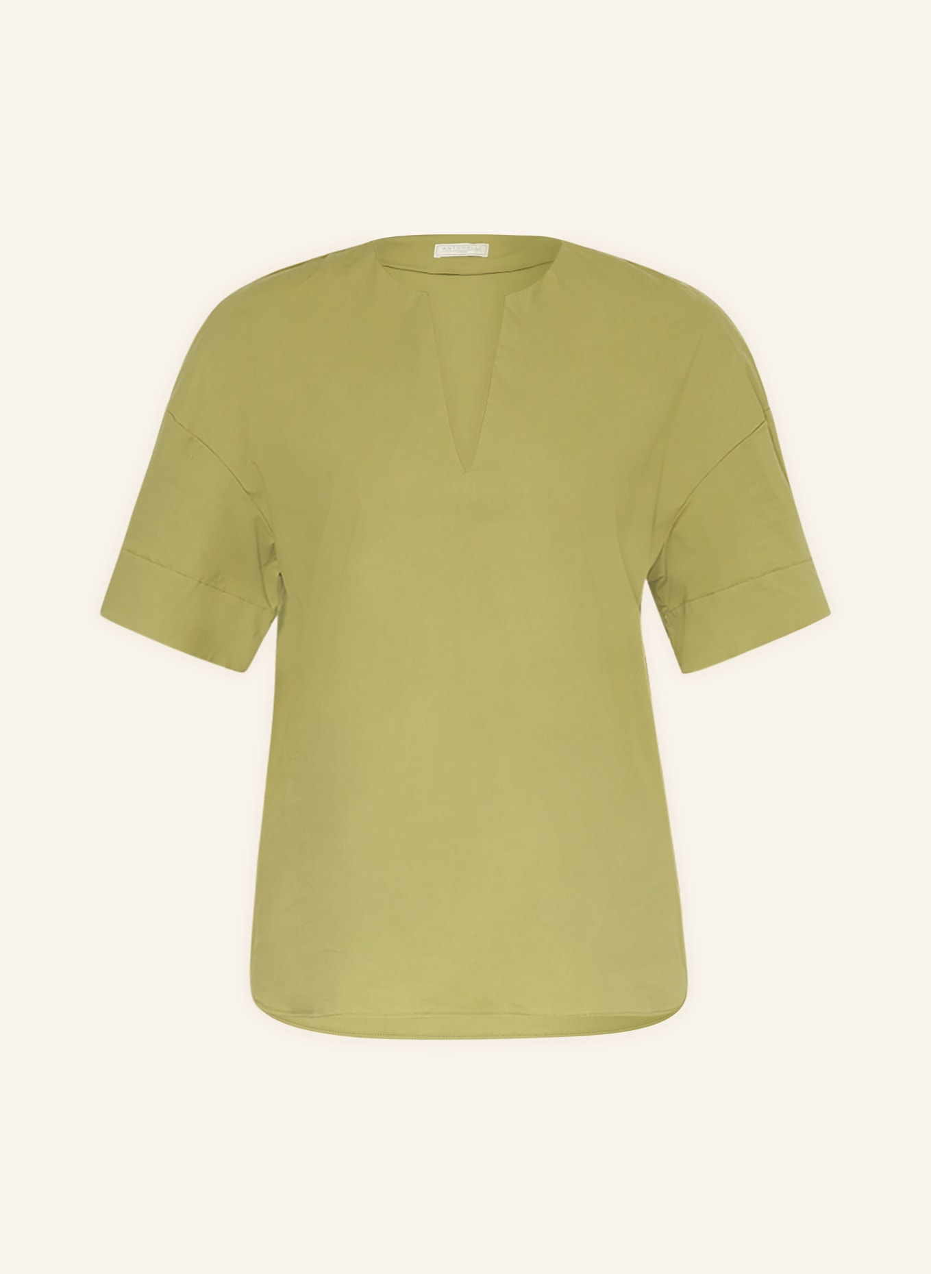 ANTONELLI firenze Shirt blouse BARTOLOMEO, Color: KHAKI (Image 1)