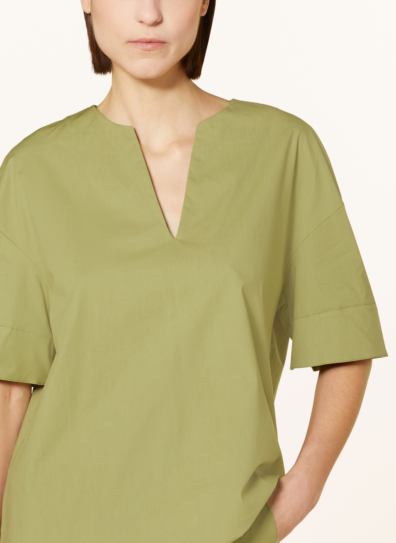 ANTONELLI firenze Shirt blouse BARTOLOMEO, Color: KHAKI (Image 4)