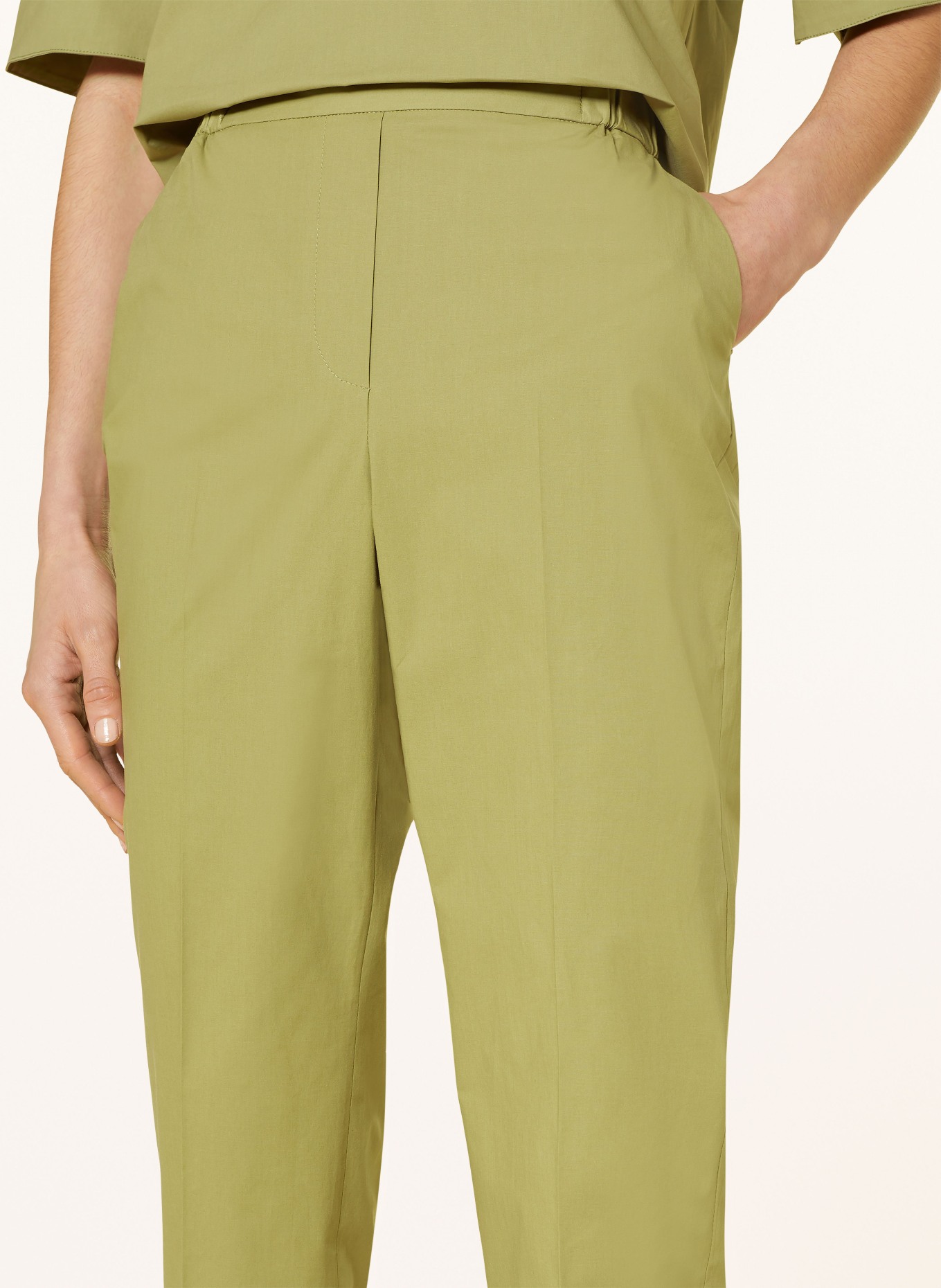 ANTONELLI firenze Trousers PREZZEMOLO, Color: OLIVE (Image 5)