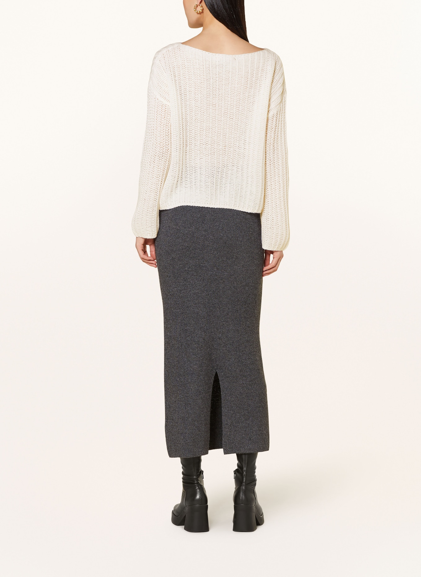 FFC Sweater with cashmere, Color: WHITE (Image 3)