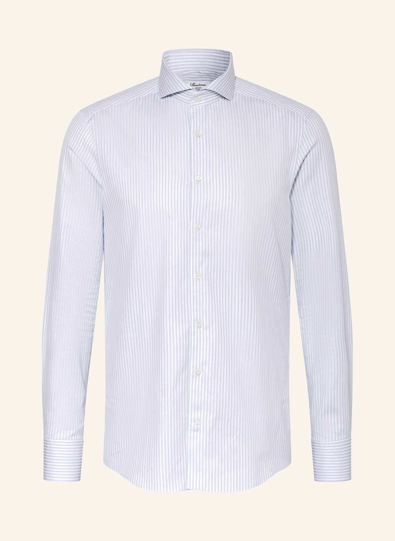 Stenströms Shirt slim fit, Color: WHITE/ LIGHT BLUE (Image 1)