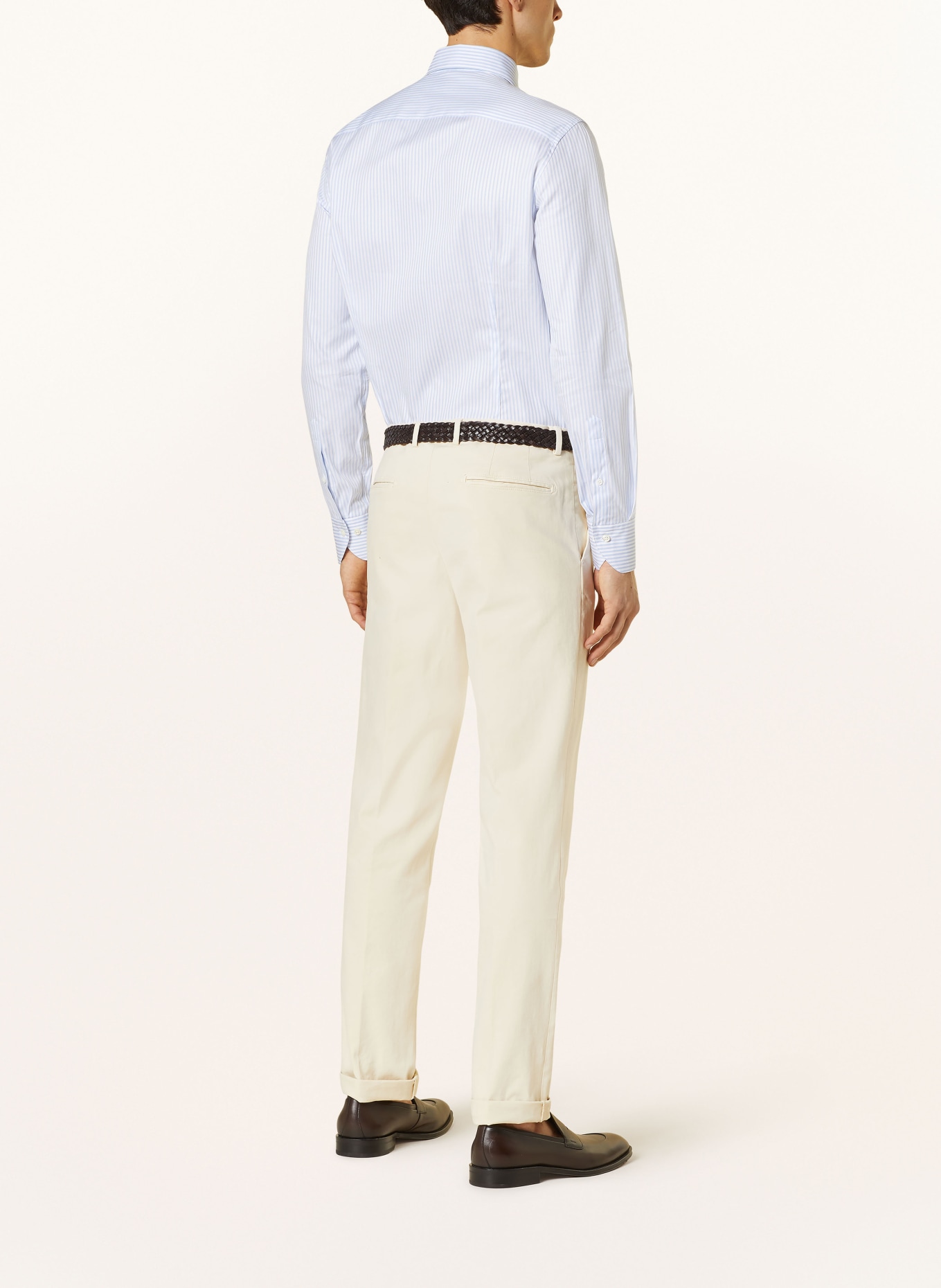 Stenströms Shirt slim fit, Color: WHITE/ LIGHT BLUE (Image 3)