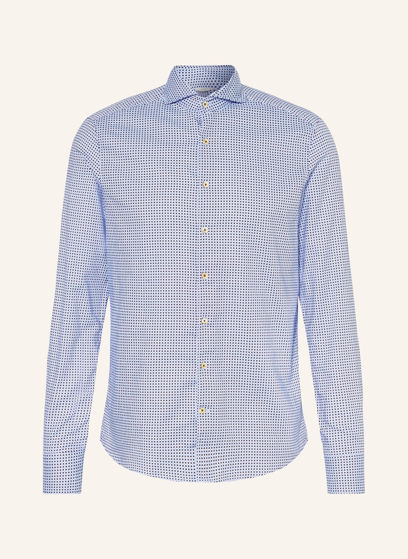 Stenströms Shirt slim fit, Color: LIGHT BLUE/ DARK BLUE (Image 1)