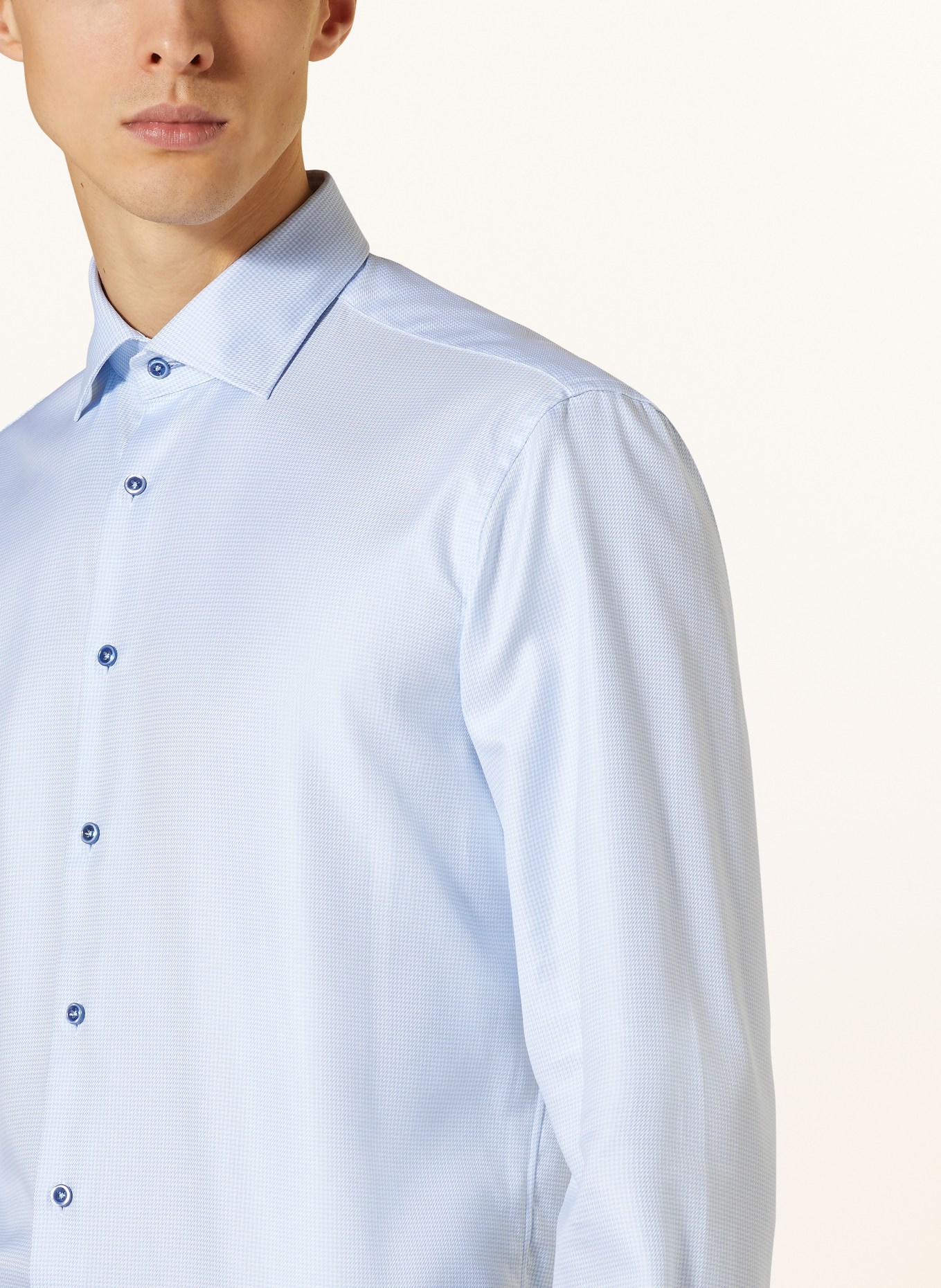 Stenströms Shirt regular fit, Color: LIGHT BLUE/ WHITE (Image 4)
