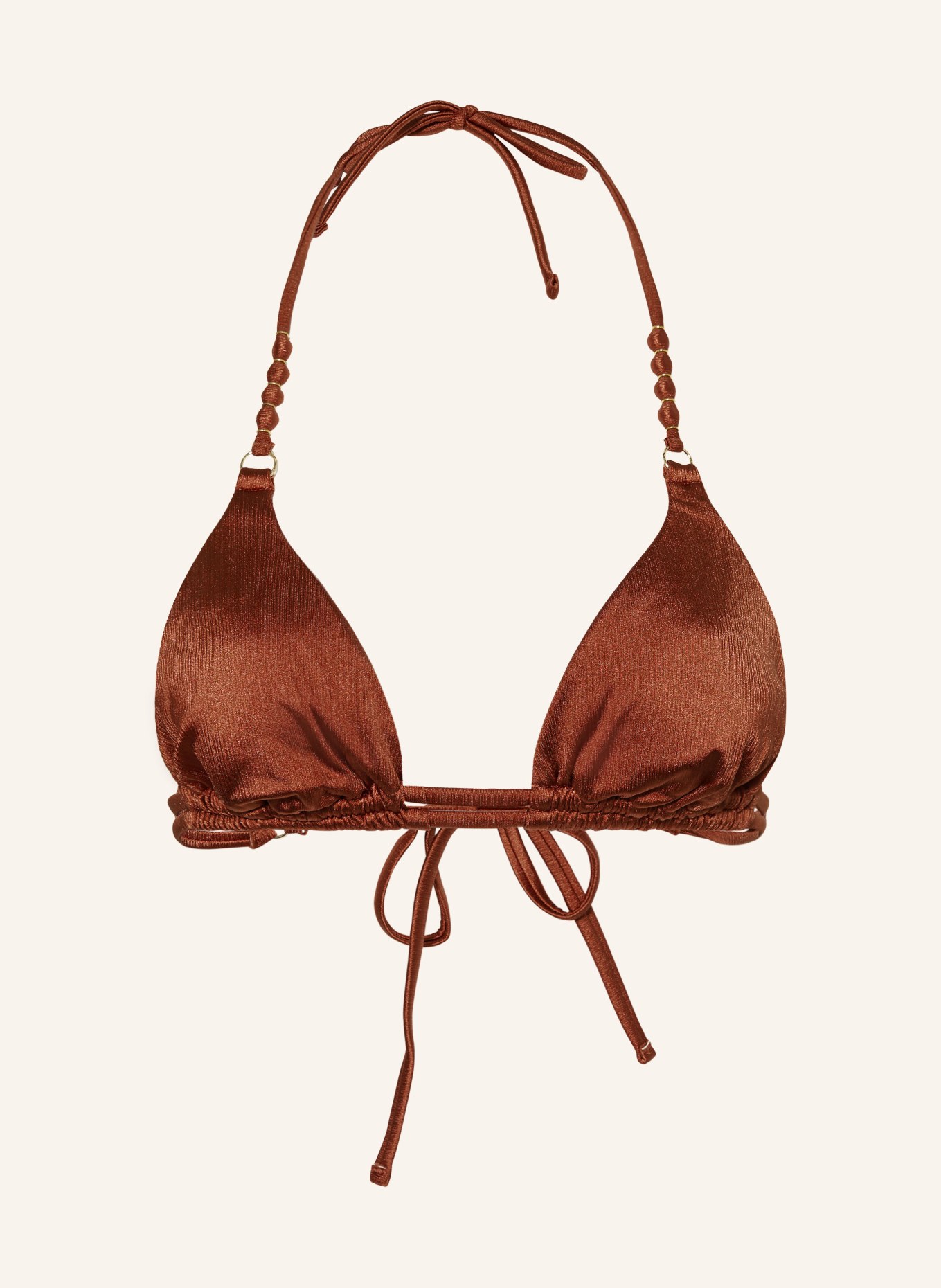 CYELL Triangel-Bikini-Top TREASURE CEDAR, Farbe: DUNKELORANGE (Bild 1)