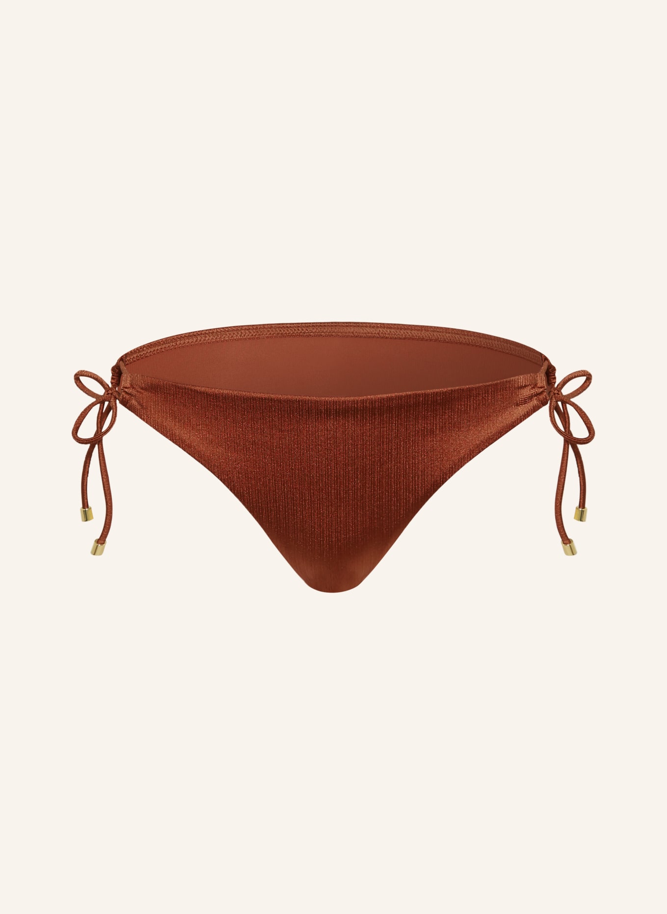 CYELL Basic bikini bottoms TREASURE CEDAR, Color: DARK ORANGE (Image 1)