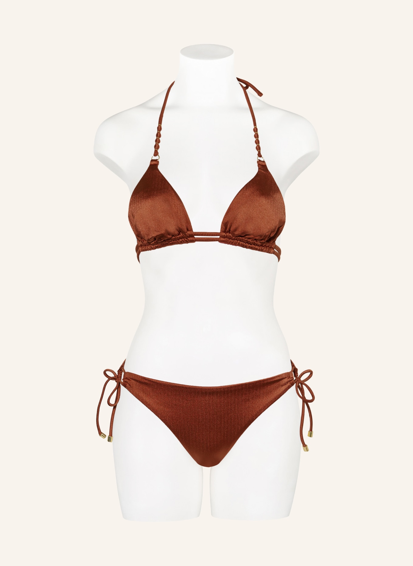 CYELL Dół od bikini basic TREASURE CEDAR, Kolor: CIEMNOPOMARAŃCZOWY (Obrazek 2)