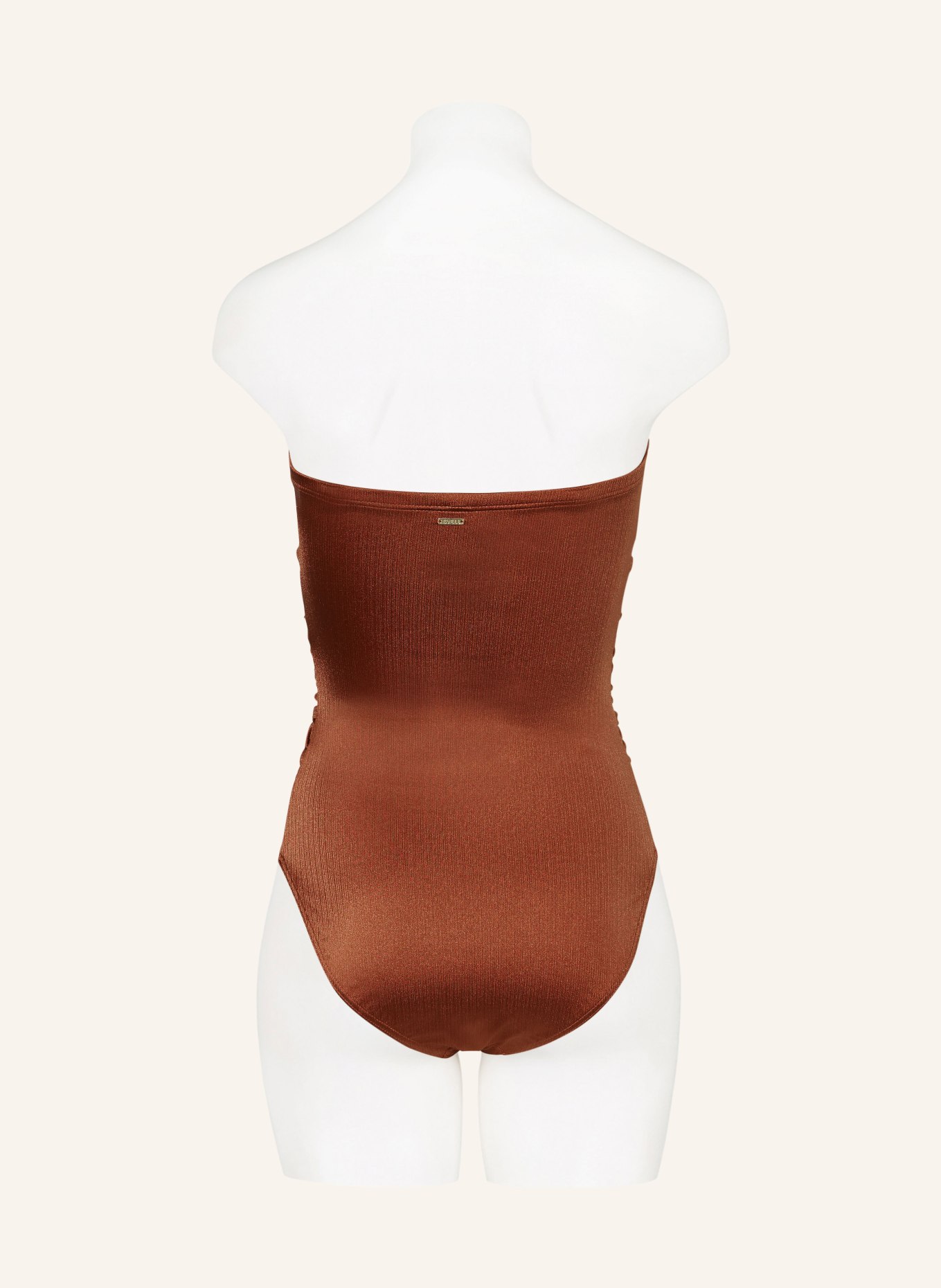 CYELL Halter neck swimsuit TREASURE CEDAR, Color: DARK ORANGE (Image 6)