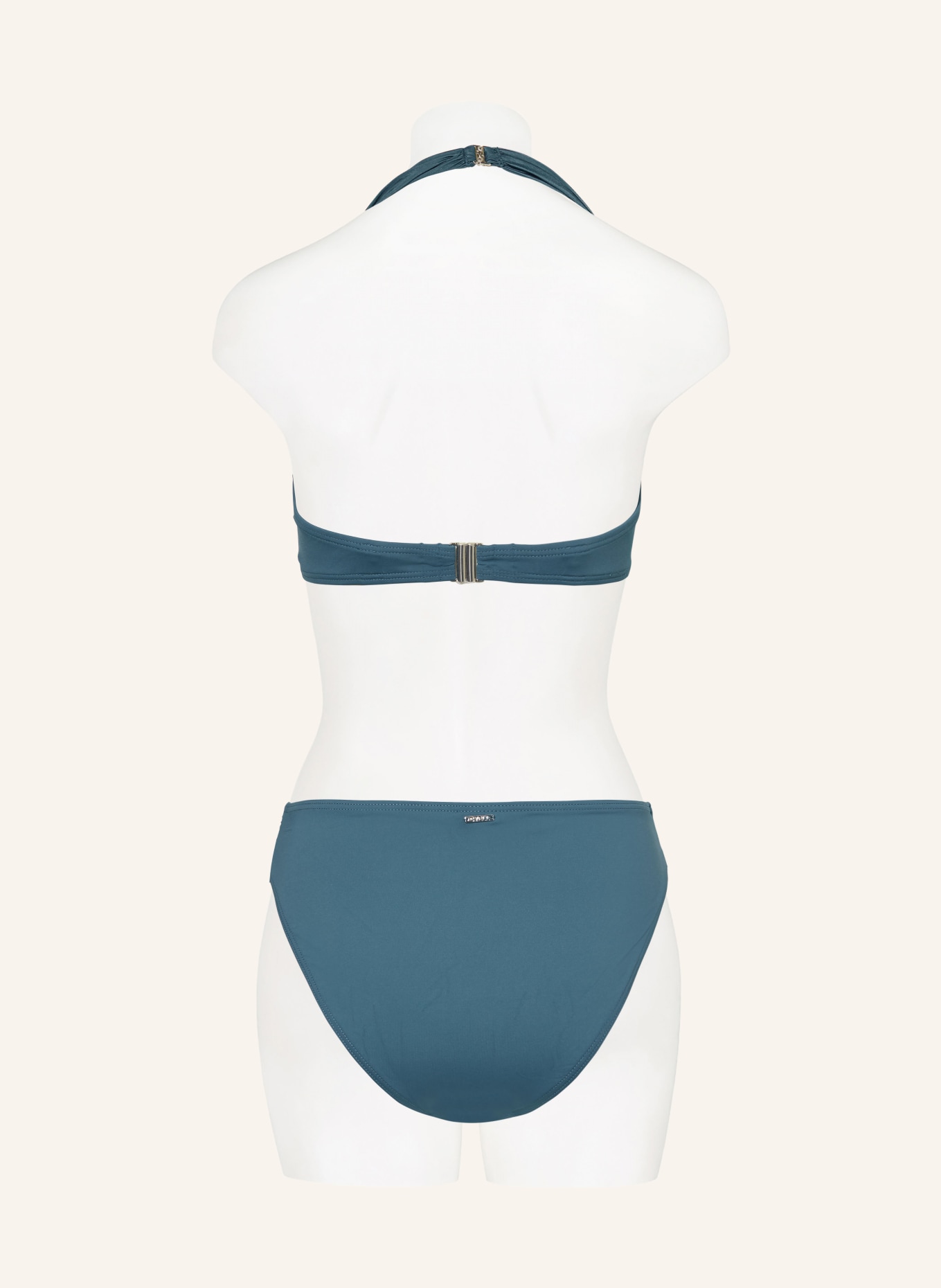 CYELL Bandeau bikini top SUMMER SILENCE with decorative gems, Color: BLUE (Image 7)