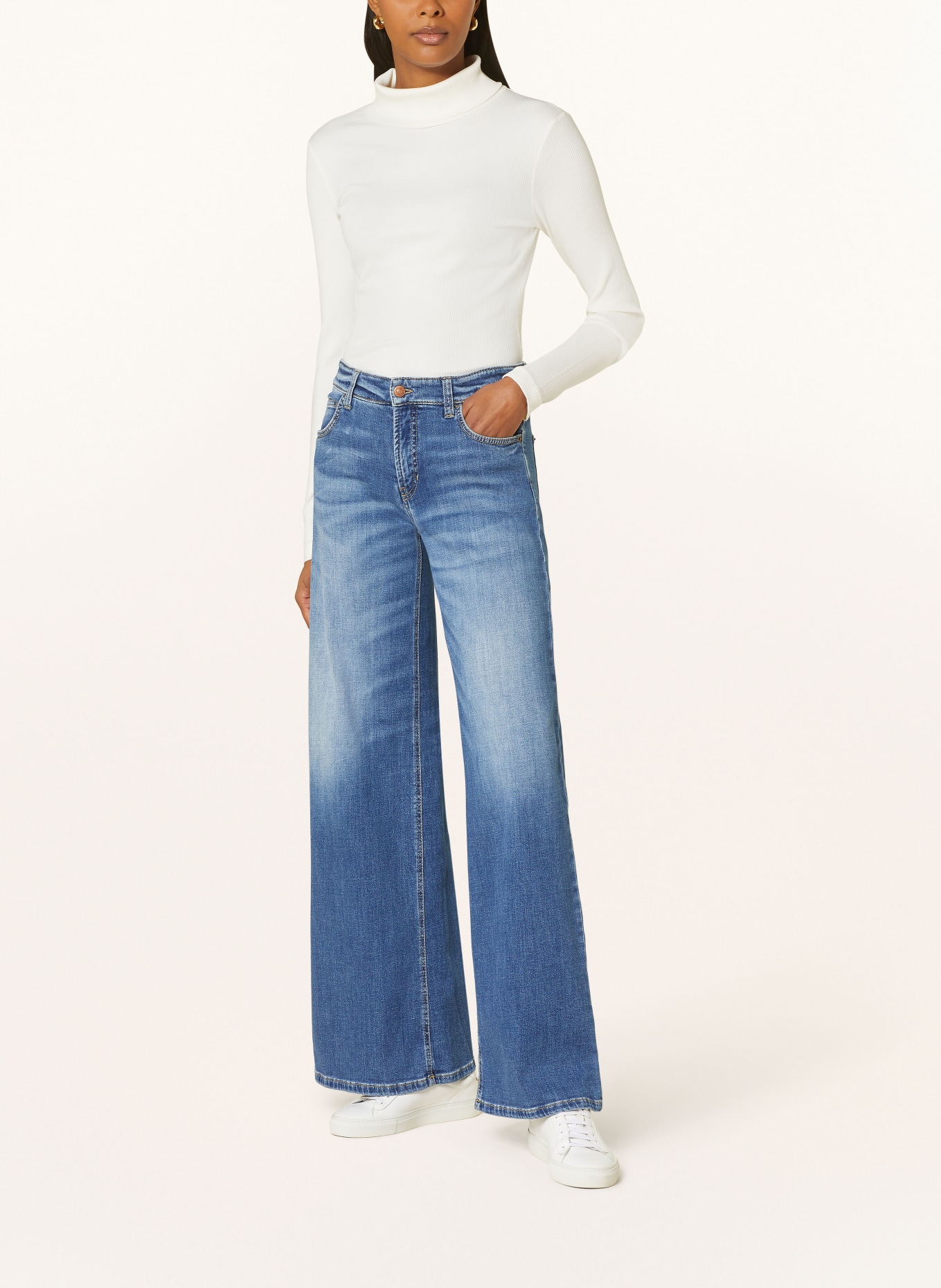 CAMBIO Flared jeans PALAZZO, Color: BLUE (Image 2)