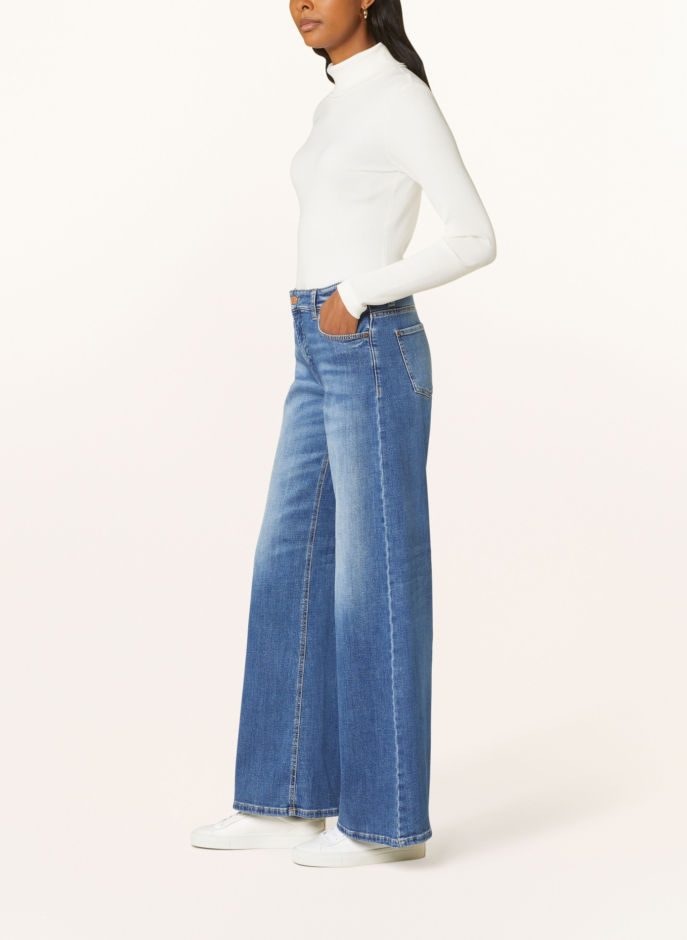 CAMBIO Flared jeans PALAZZO, Color: BLUE (Image 4)
