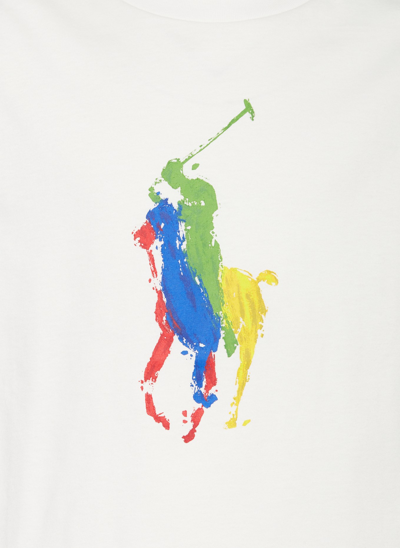 POLO RALPH LAUREN T-shirt, Kolor: BIAŁY/ NIEBIESKI/ ZIELONY (Obrazek 3)