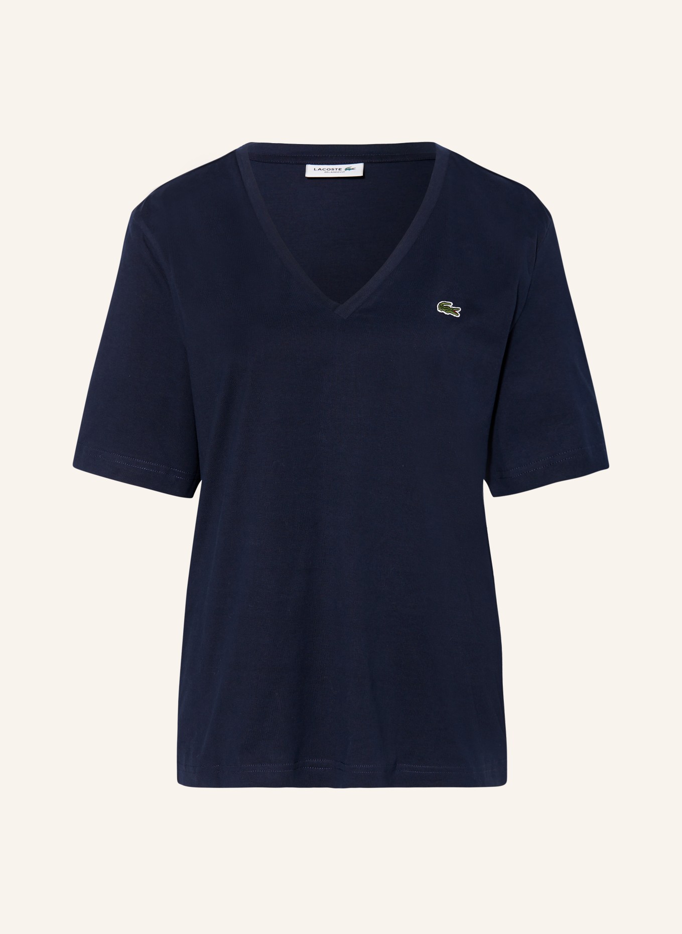 LACOSTE T-Shirt: DUNKELBLAU