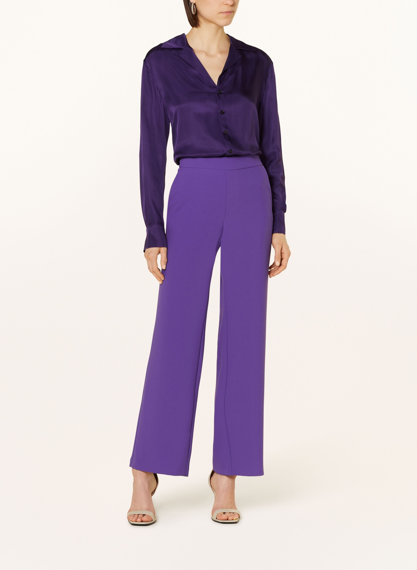 MAC Spodnie marlena CHIARA: LILA