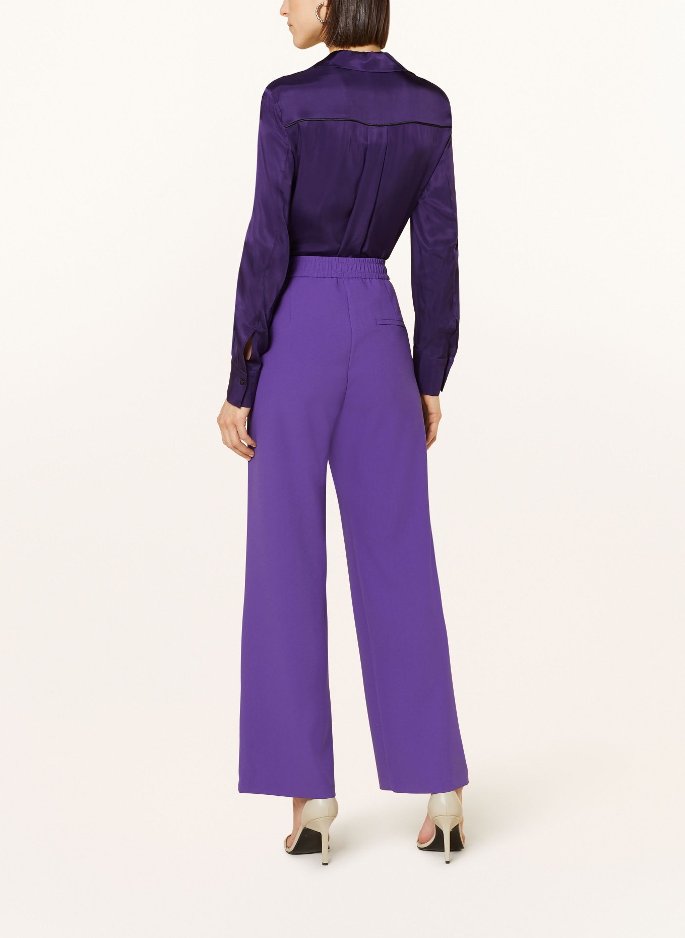 MAC Spodnie marlena CHIARA: LILA