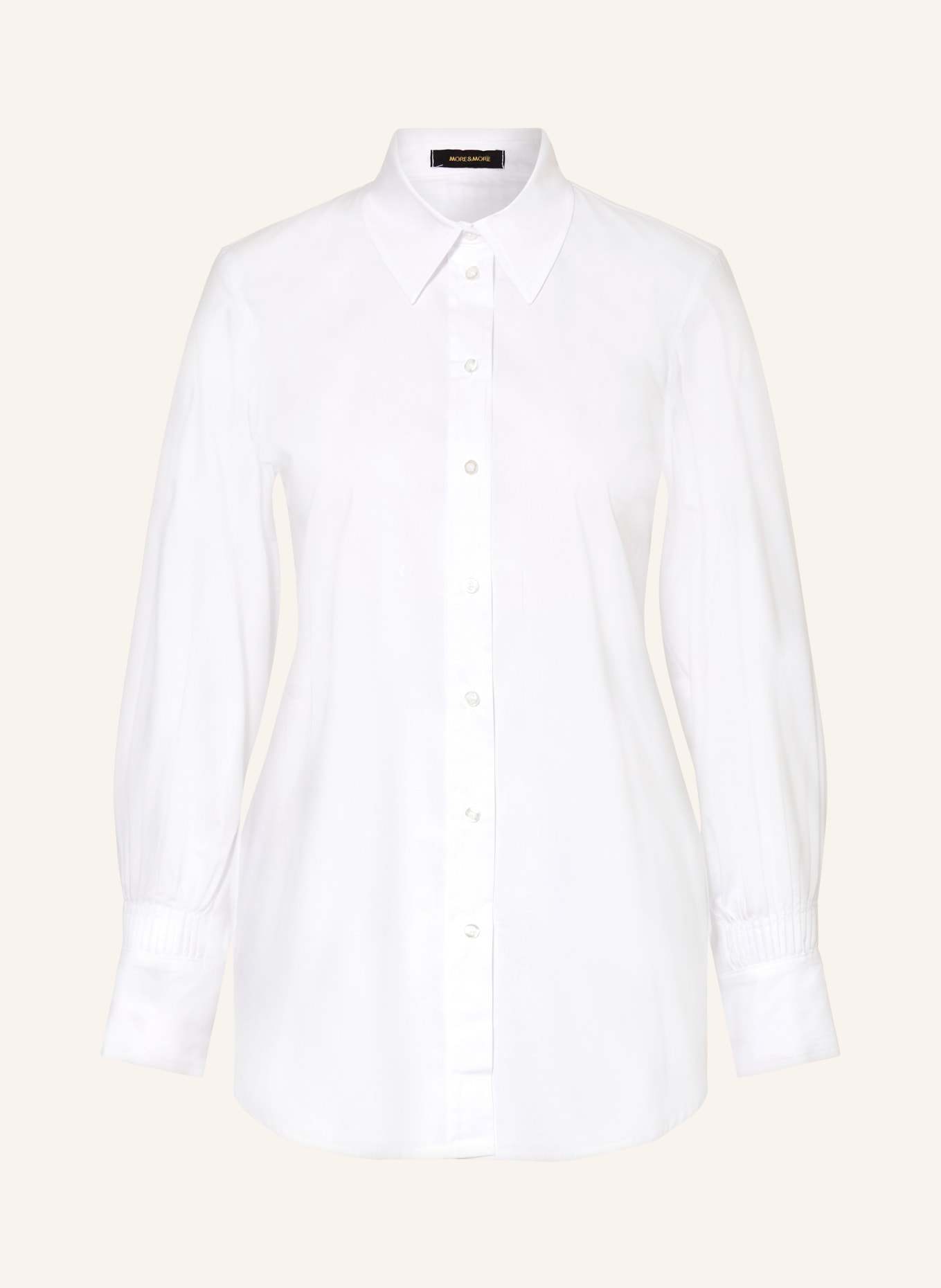 MORE & MORE Shirt blouse, Color: WHITE (Image 1)