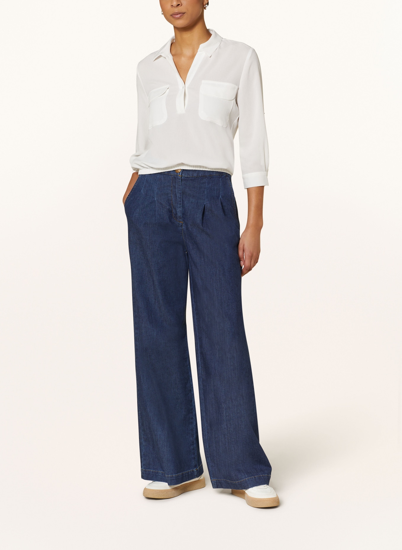 MORE & MORE Straight jeans, Color: 0963 DARK BLUE DENIM (Image 2)