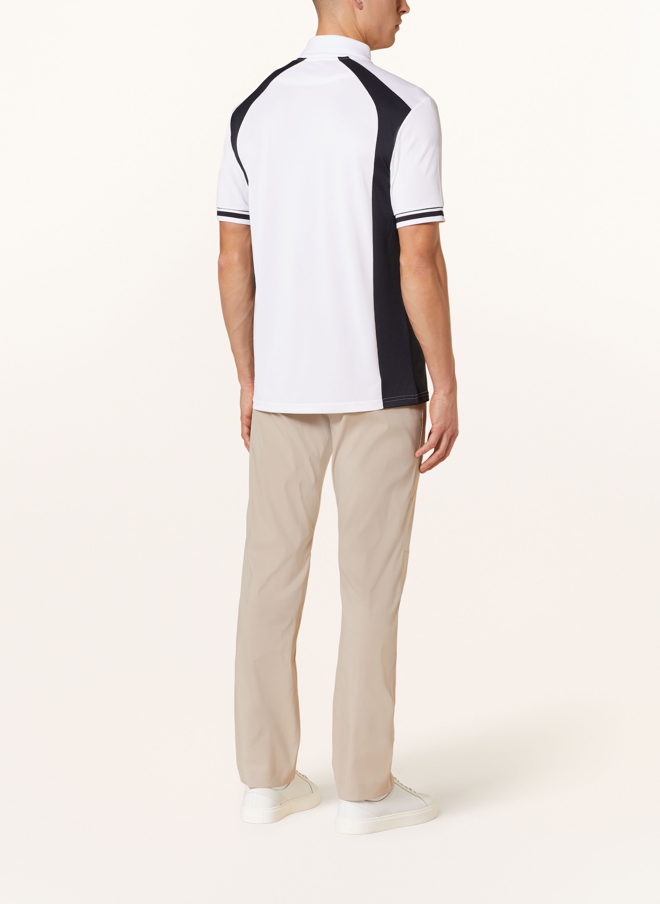 BOGNER Piqué polo shirt BERNHARD, Color: WHITE/ BLACK (Image 3)