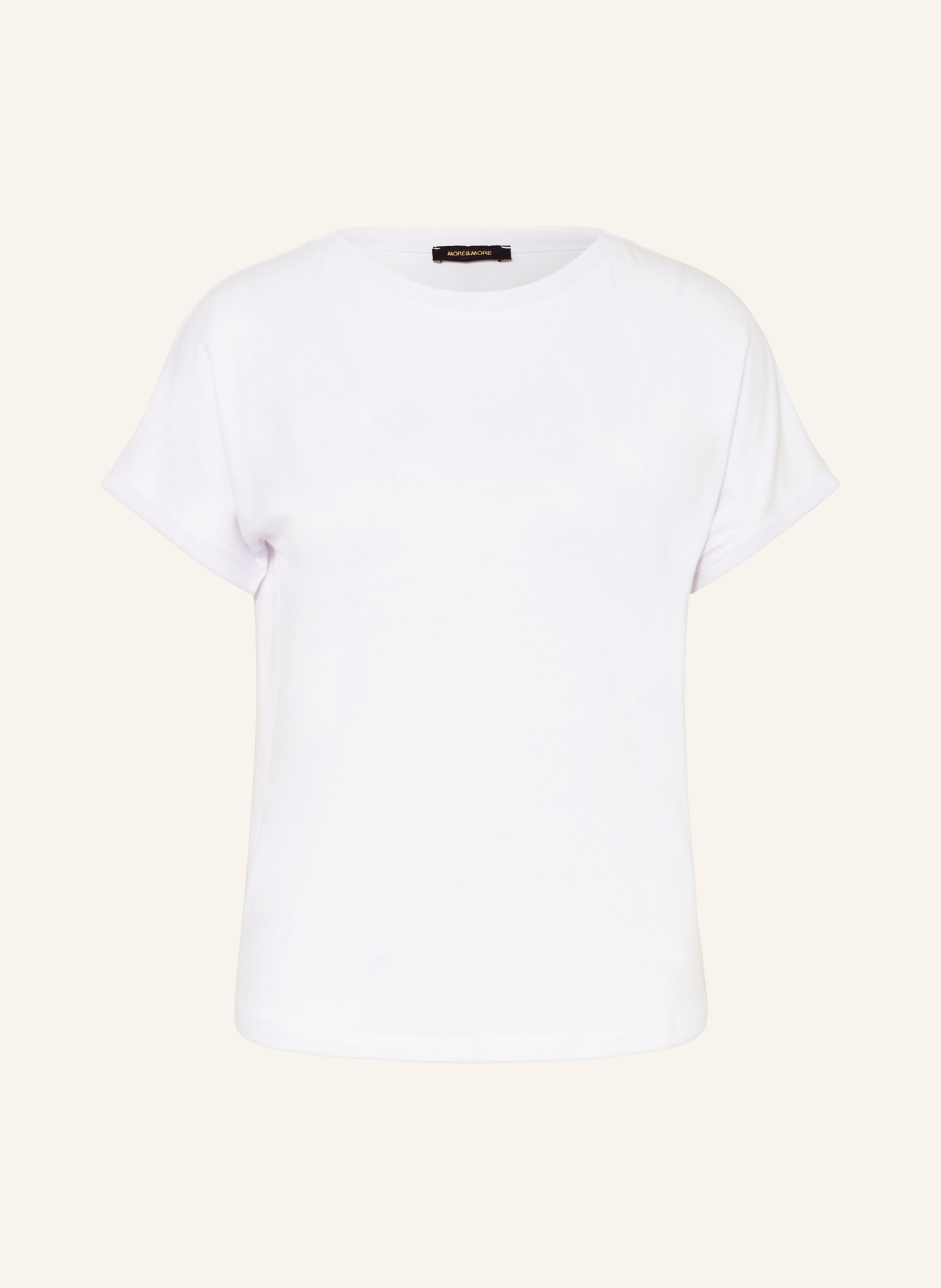 MORE & MORE T-shirt, Color: WHITE (Image 1)