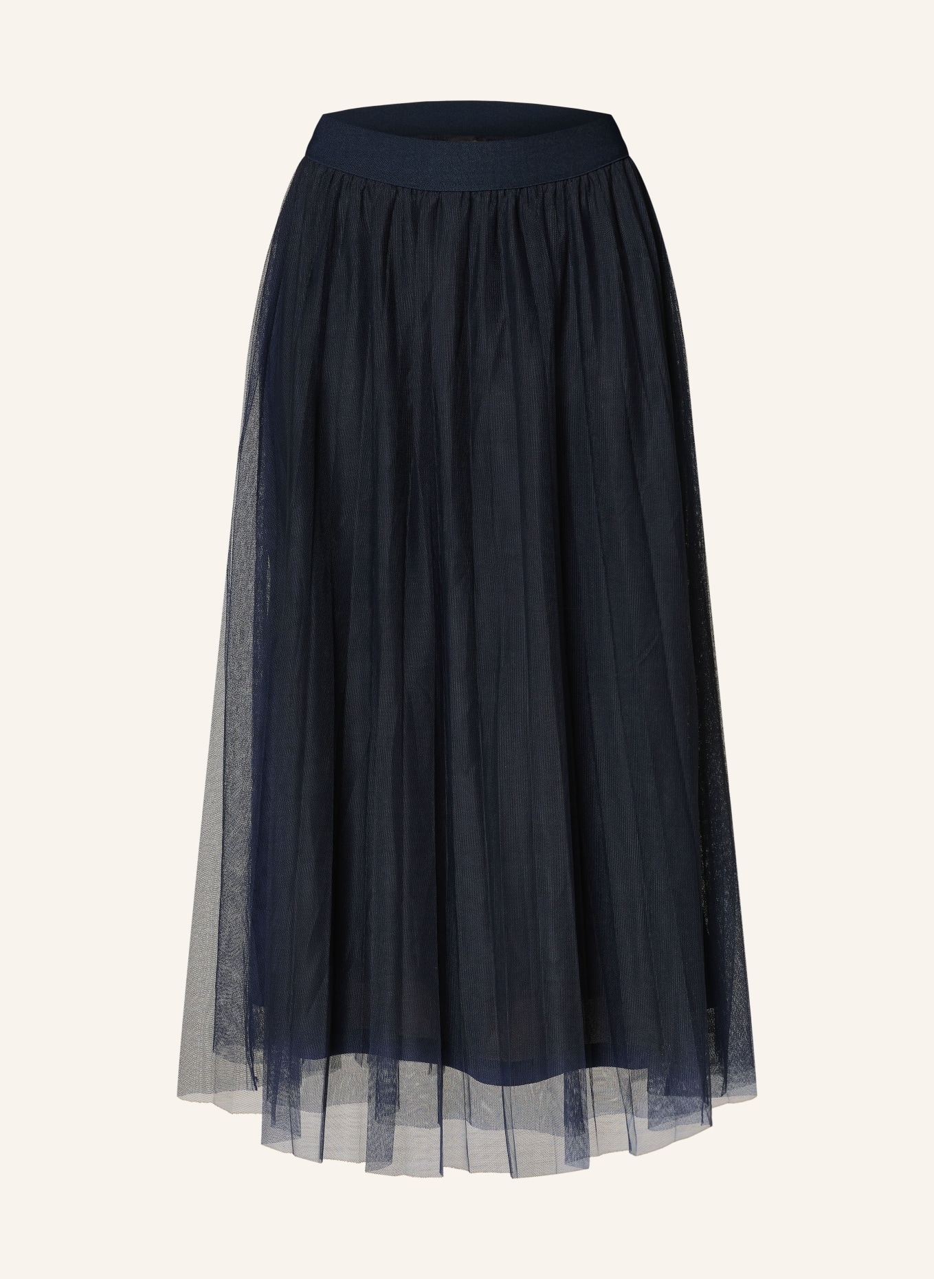 MORE & MORE Tulle skirt, Color: DARK BLUE (Image 1)