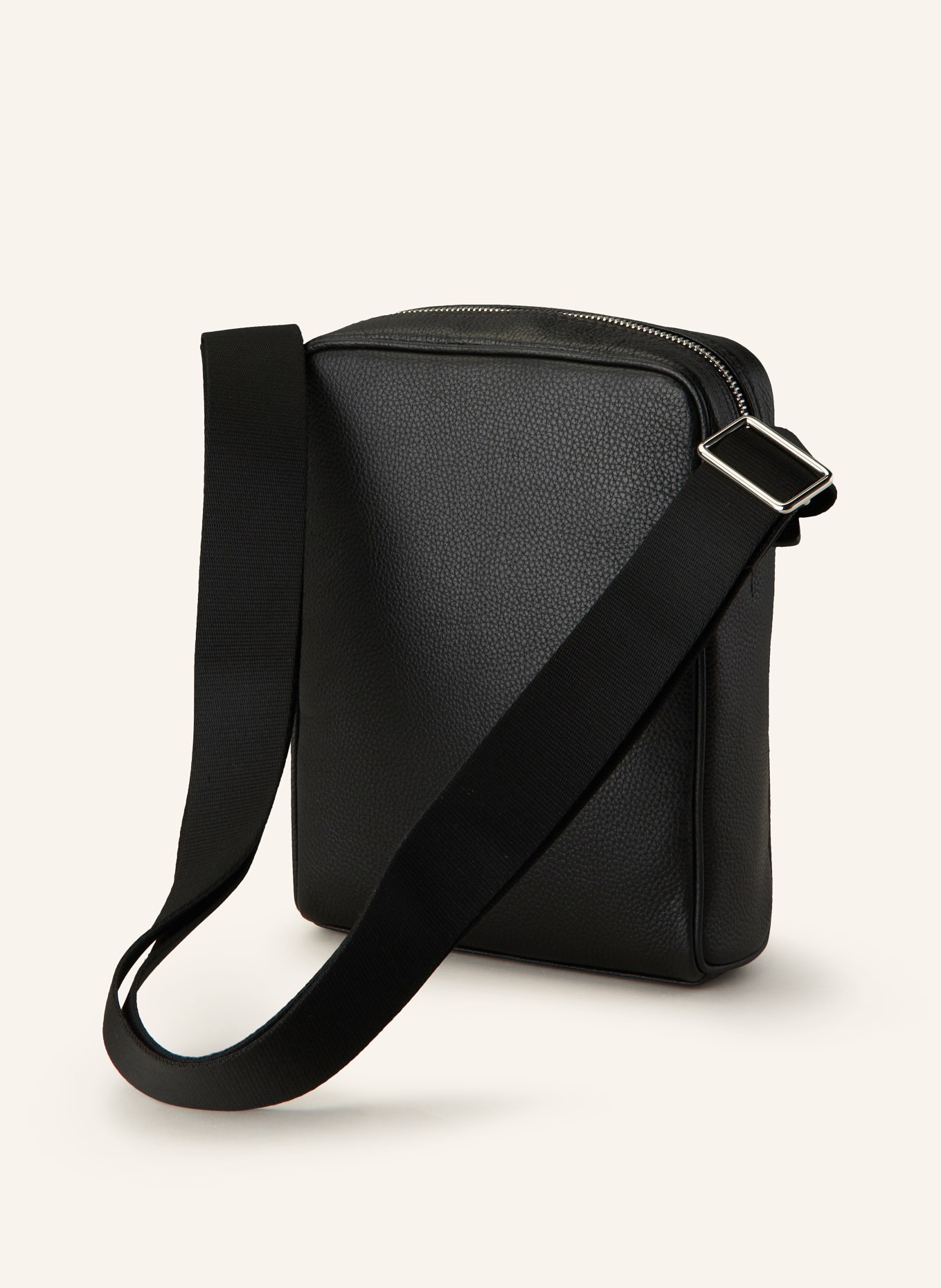 LE TANNEUR Crossbody bag CHARLES, Color: BLACK (Image 2)