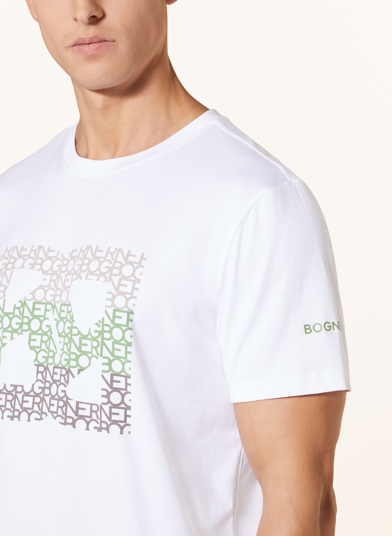 BOGNER T-Shirt ROC, Farbe: WEISS (Bild 4)