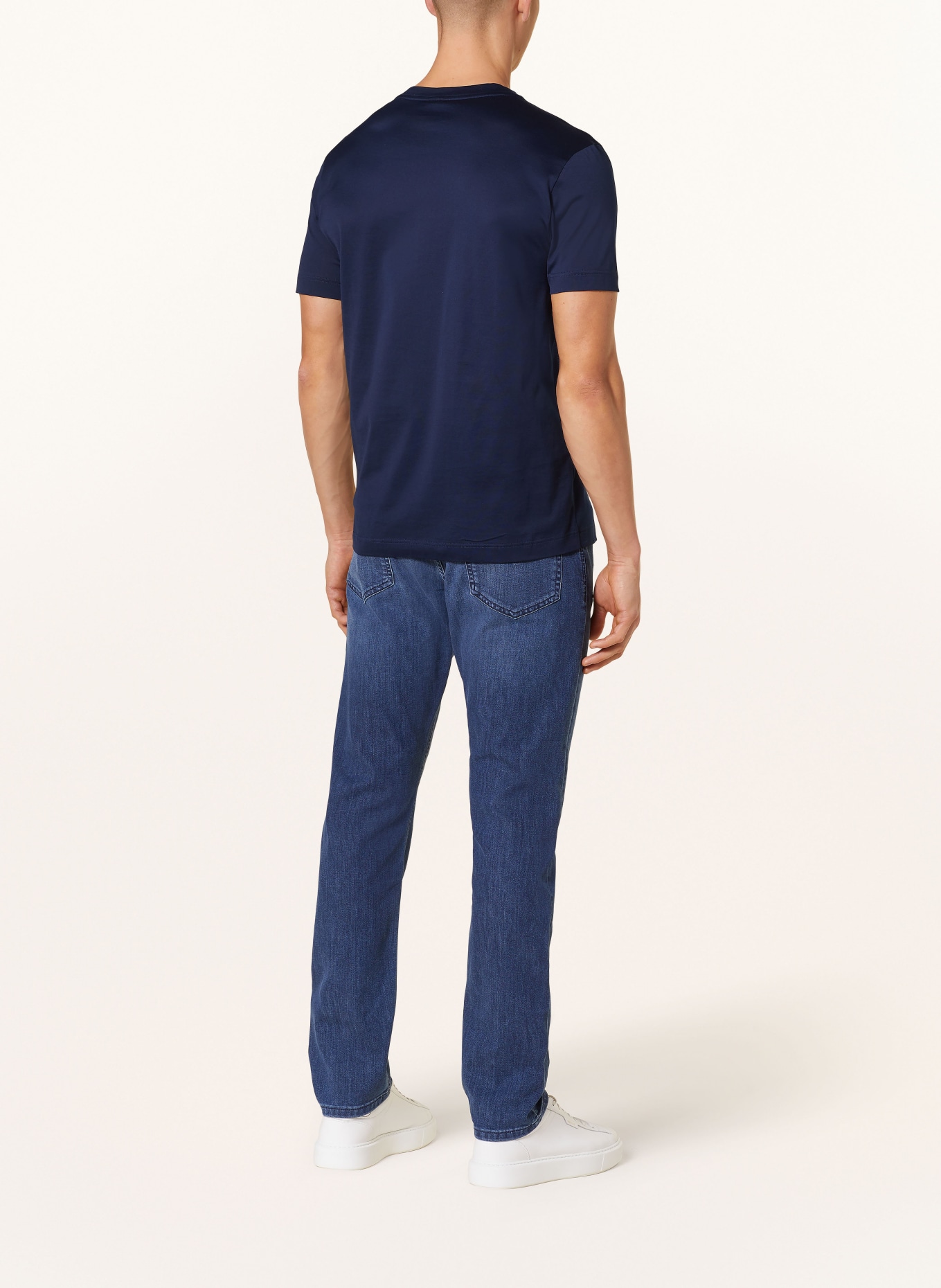BOGNER T-shirt AARON, Color: DARK BLUE (Image 3)