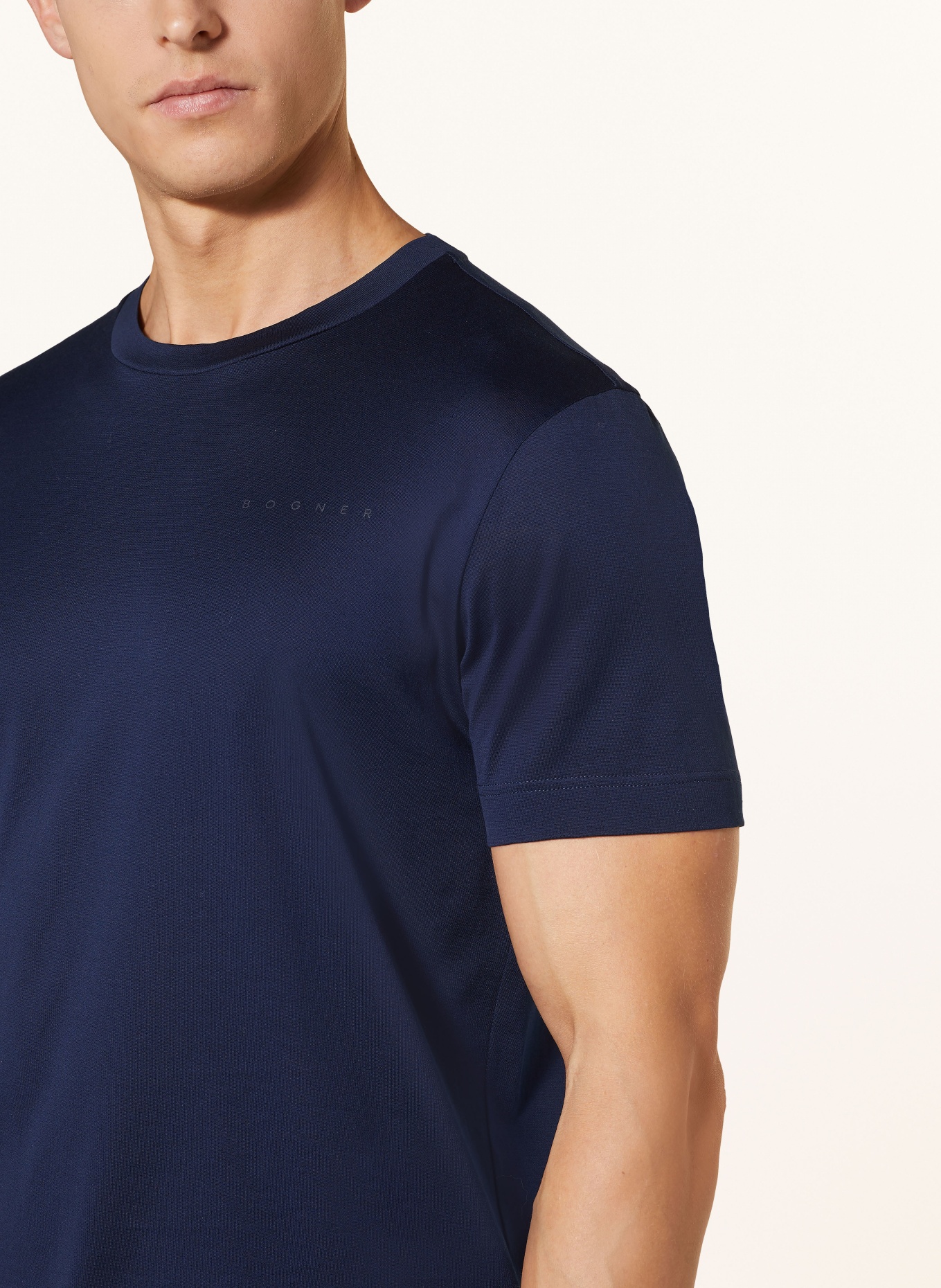 BOGNER T-shirt AARON, Color: DARK BLUE (Image 4)