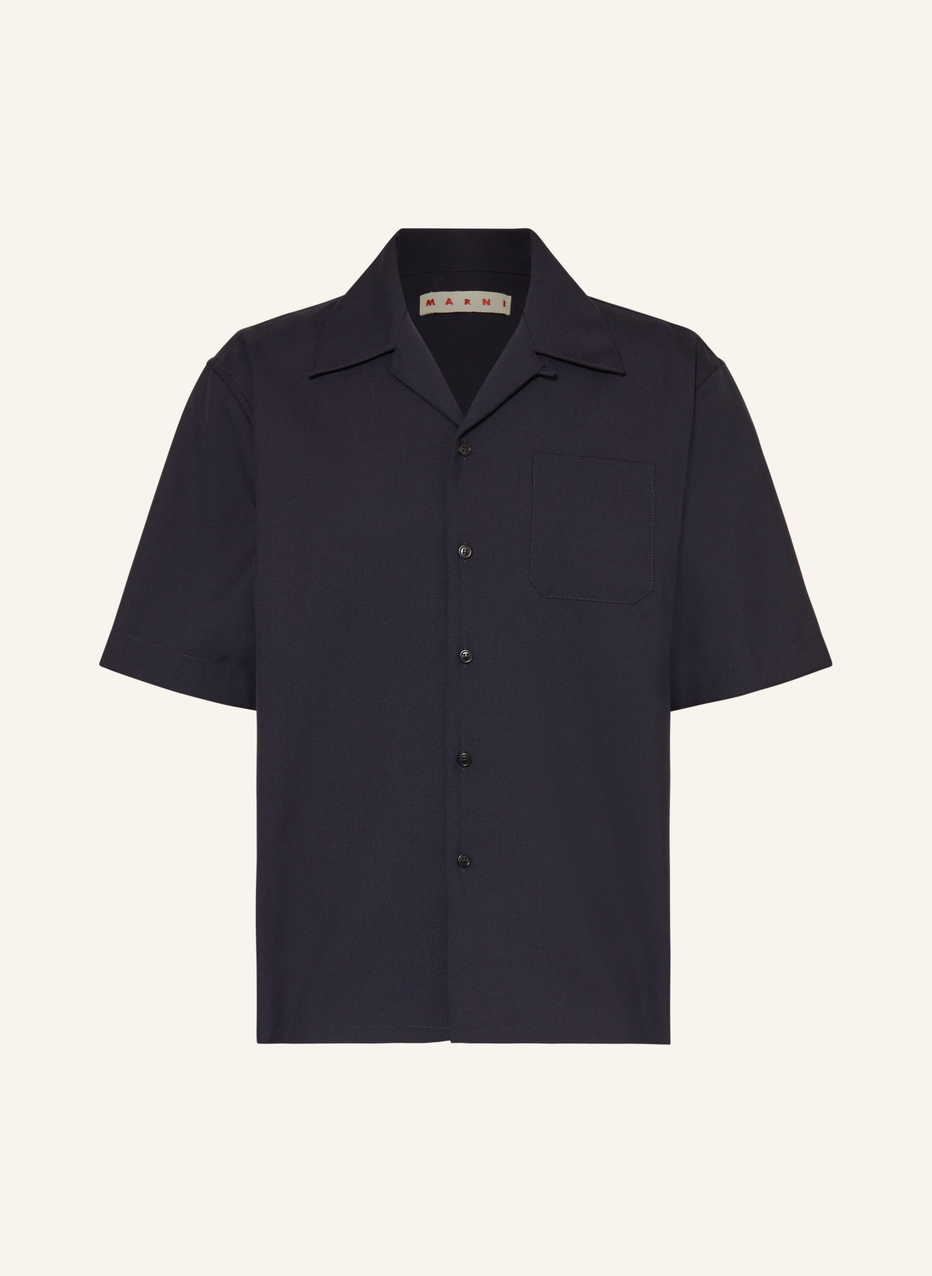 MARNI Resort shirt comfort fit, Color: DARK BLUE (Image 1)
