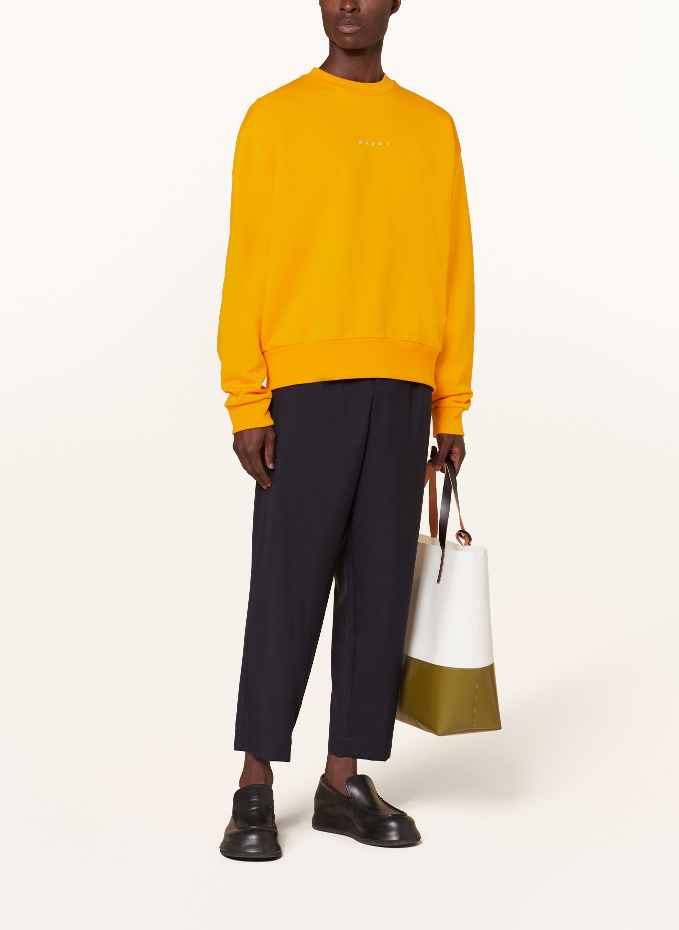 MARNI Sweatshirt, Color: LIGHT ORANGE (Image 2)