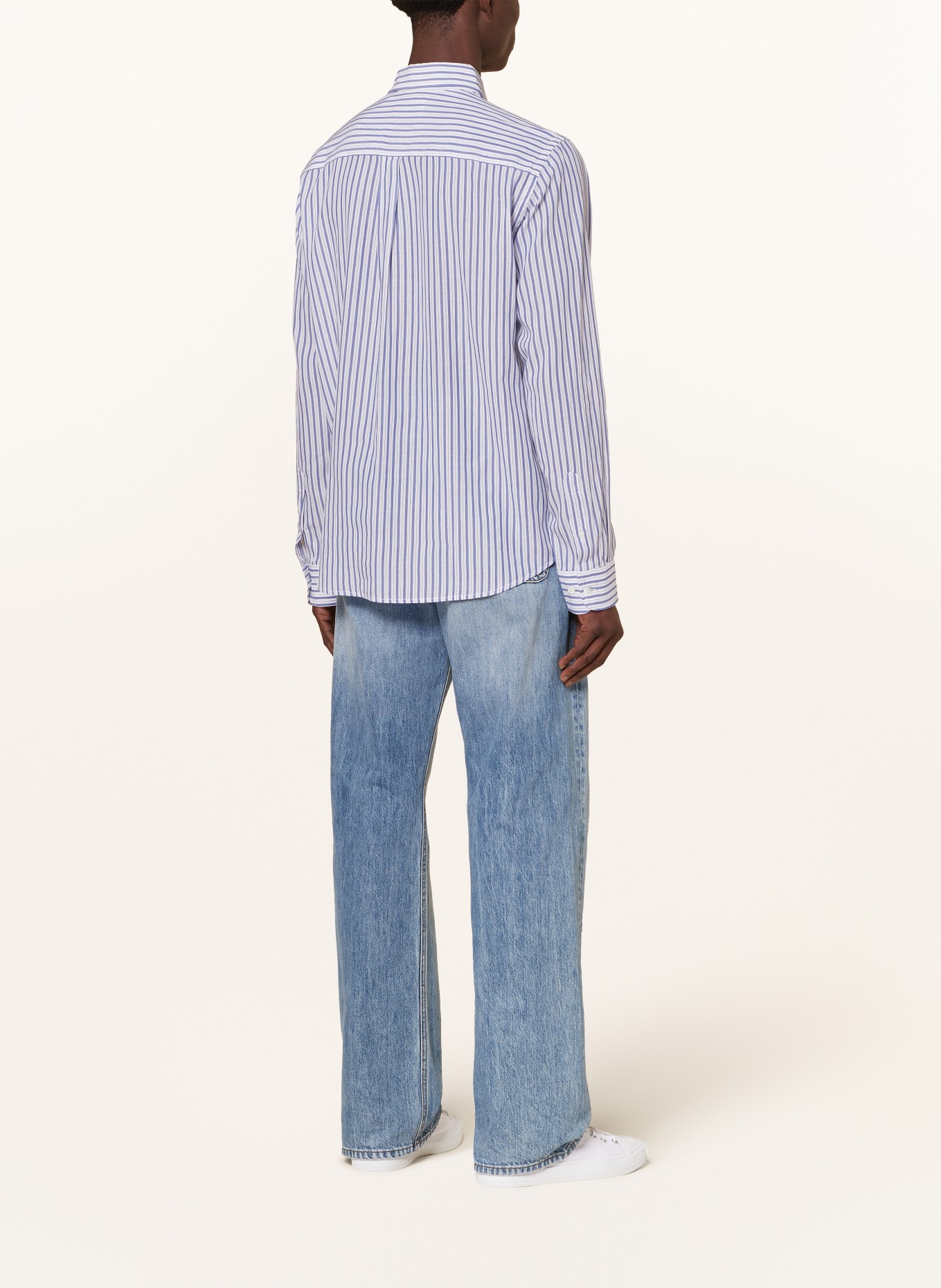 ISABEL MARANT Shirt JASOLO-GB comfort fit, Color: BLUE/ WHITE (Image 3)