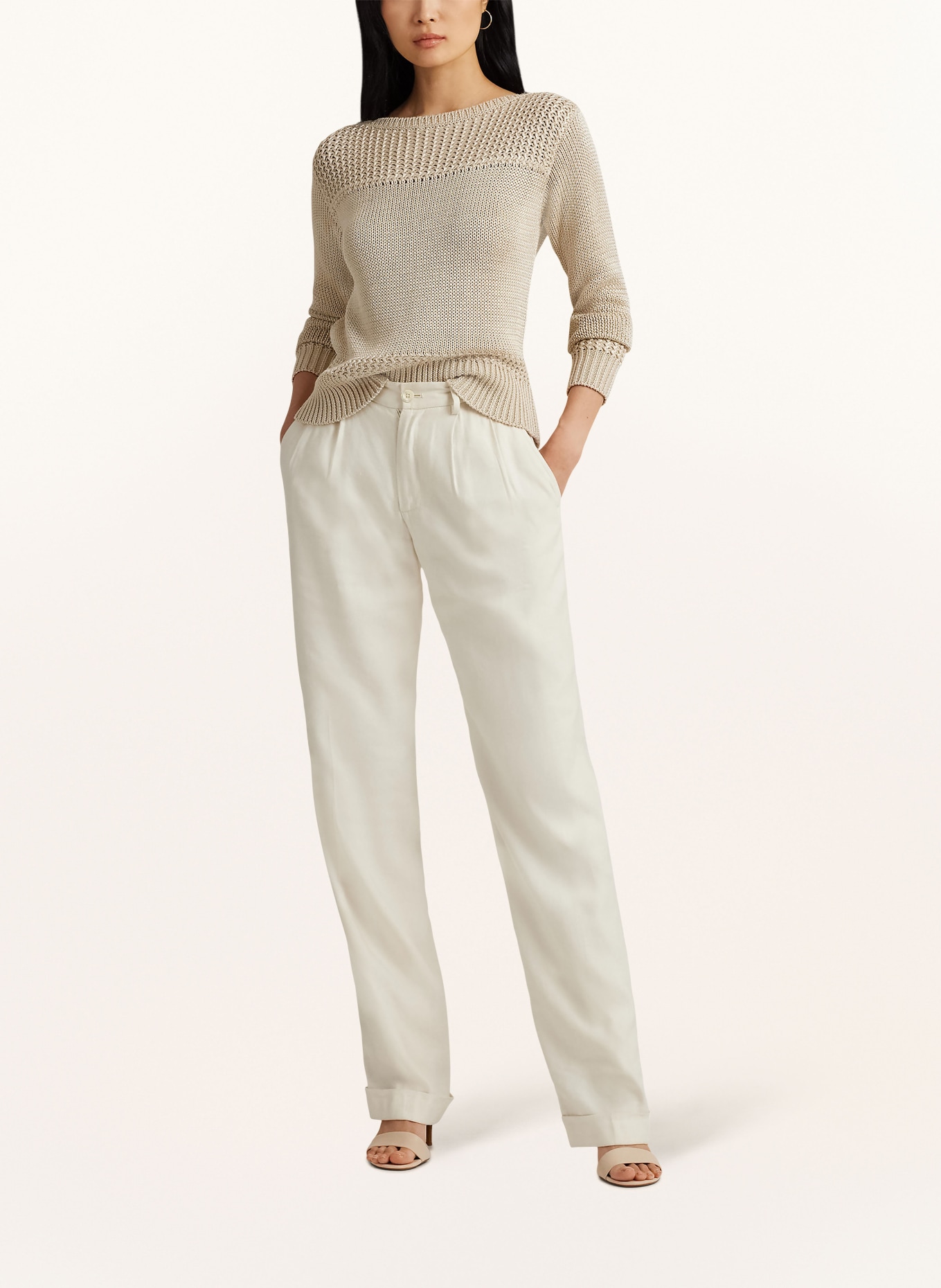 LAUREN RALPH LAUREN Pullover, Farbe: BEIGE (Bild 2)