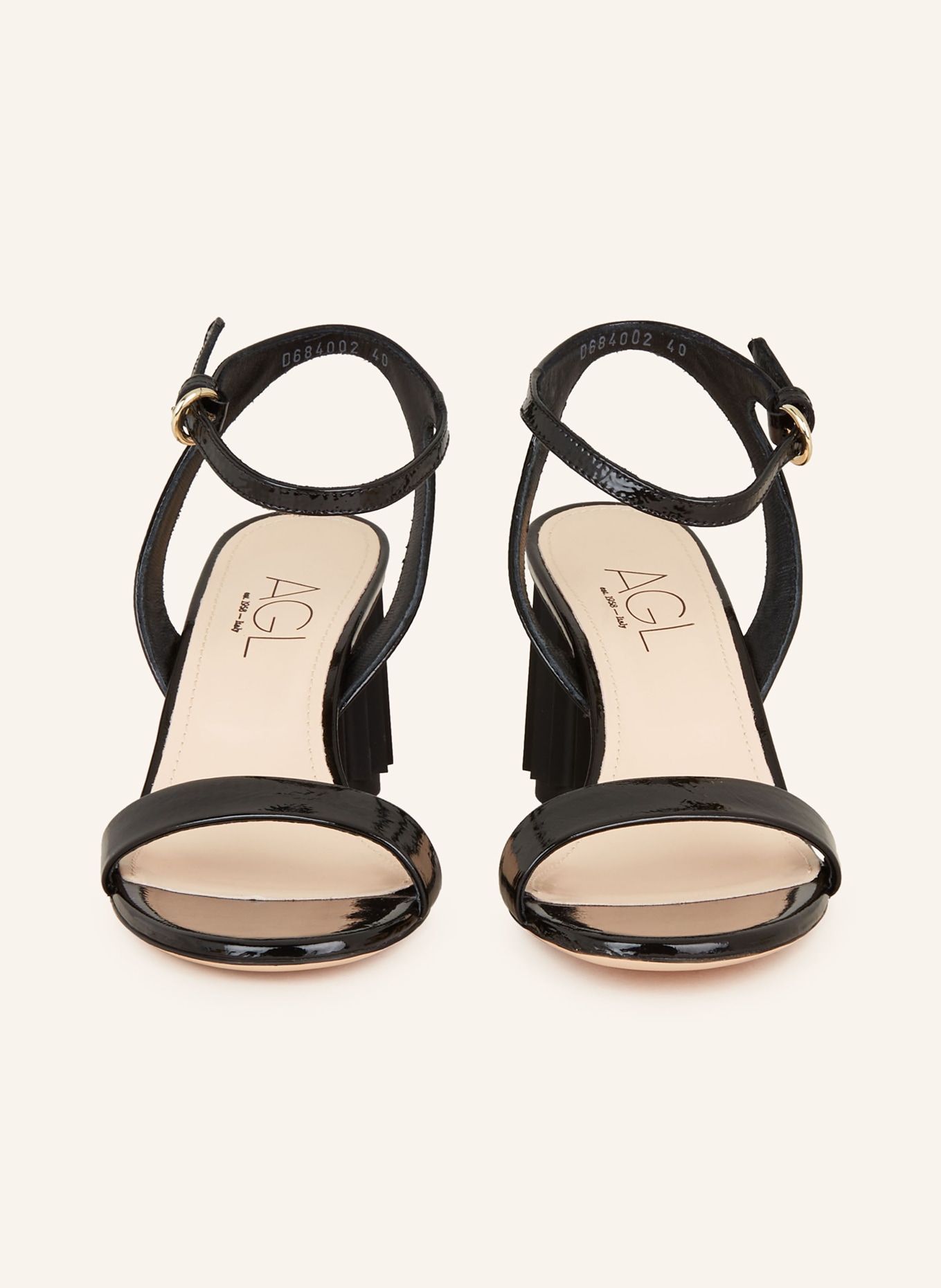 AGL Sandals DORICA, Color: BLACK (Image 3)