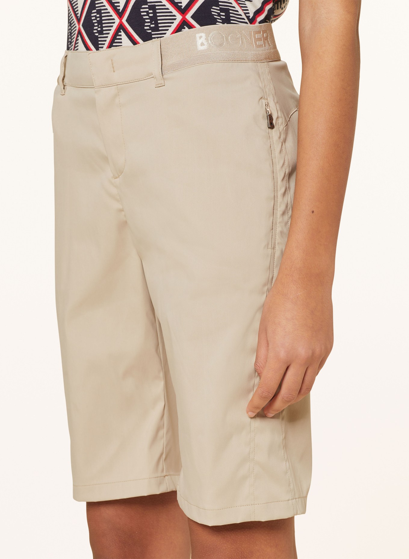 BOGNER Golf shorts, Color: BEIGE (Image 5)
