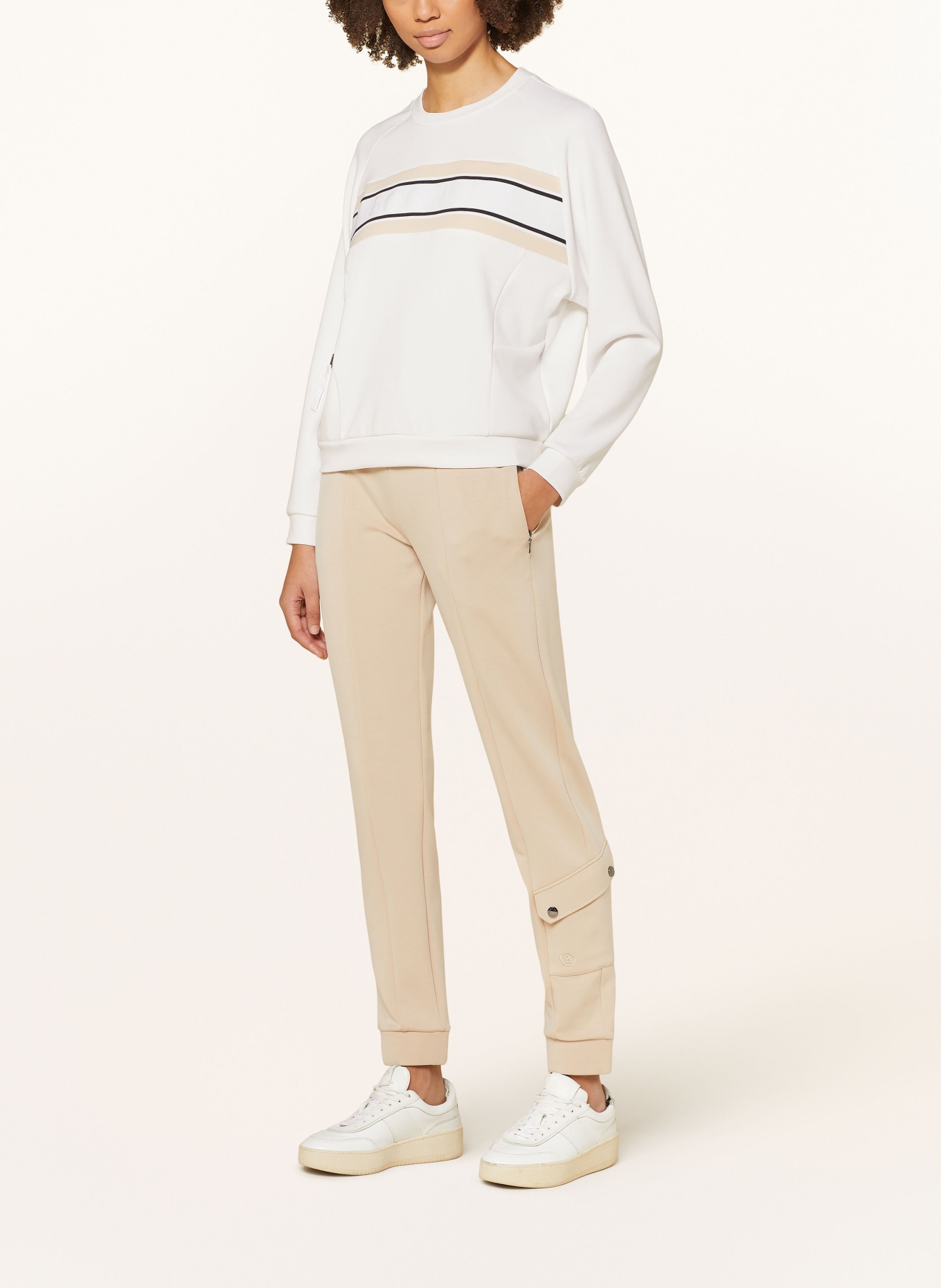 BOGNER Sweatshirt LIF, Color: WHITE/ BEIGE (Image 2)