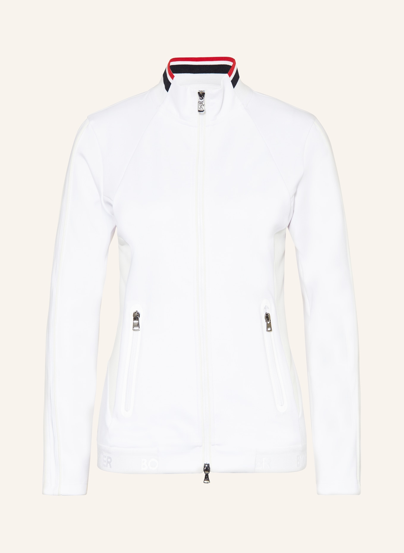 BOGNER Training jacket ALIZIA, Color: WHITE (Image 1)