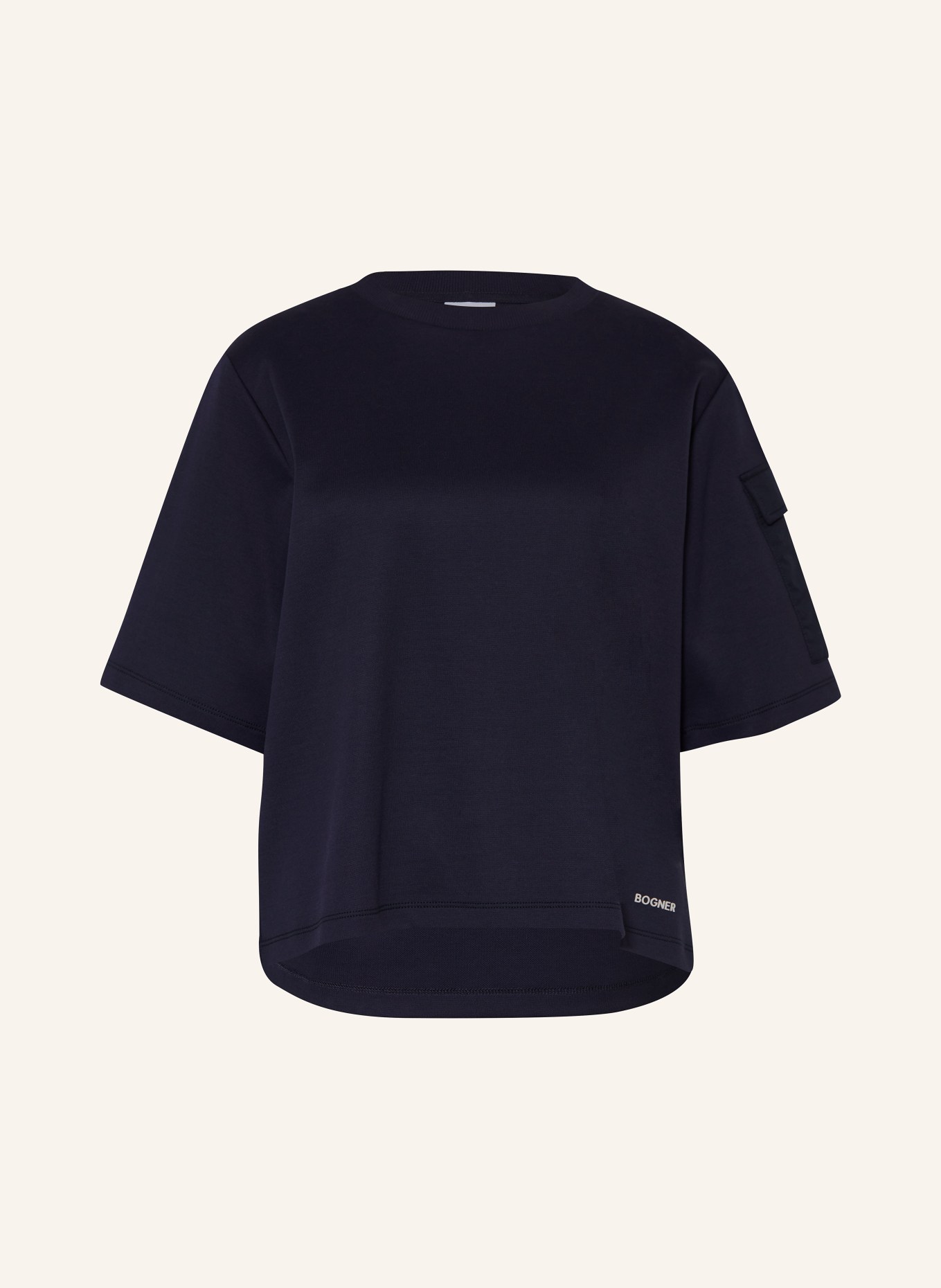 BOGNER T-shirt GEZA, Color: DARK BLUE (Image 1)