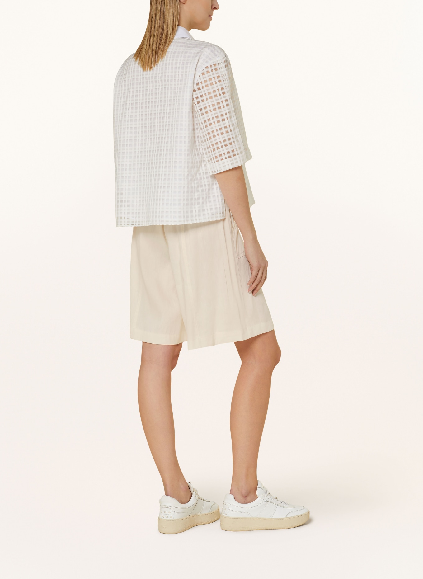 BOGNER Shorts REANA with linen, Color: ECRU (Image 3)