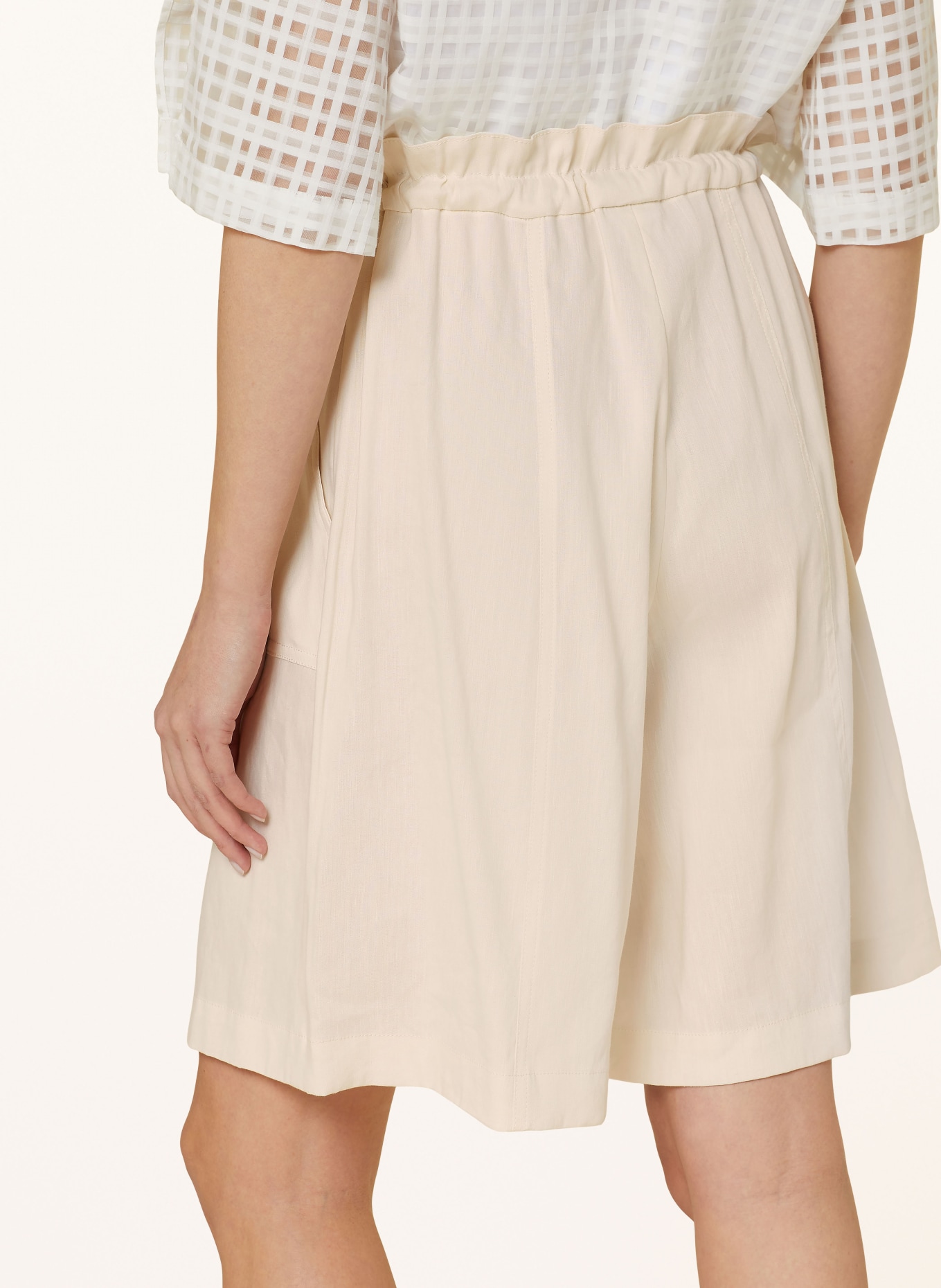 BOGNER Shorts REANA with linen, Color: ECRU (Image 5)