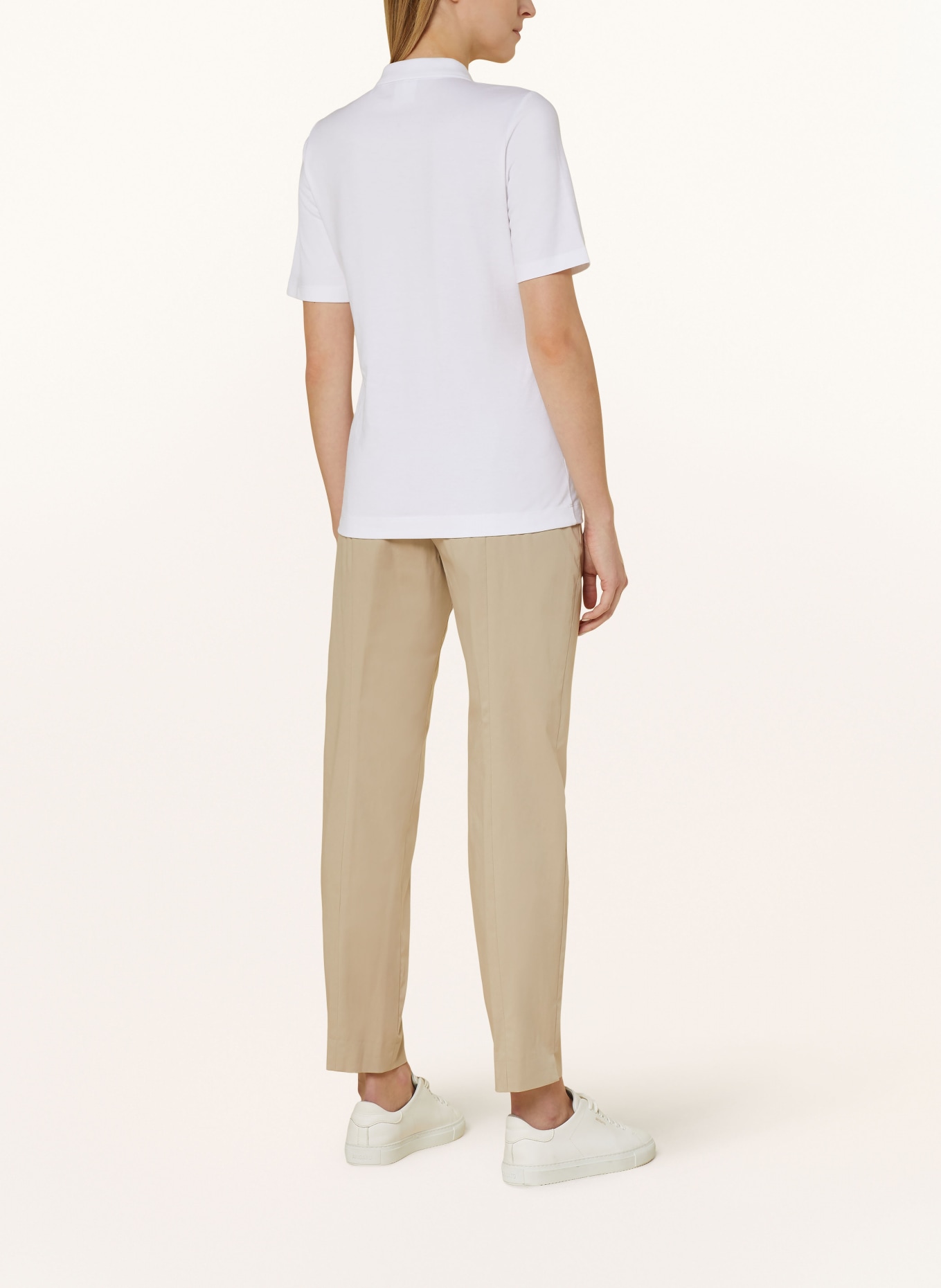 BOGNER Piqué polo shirt MALIKA, Color: WHITE (Image 3)