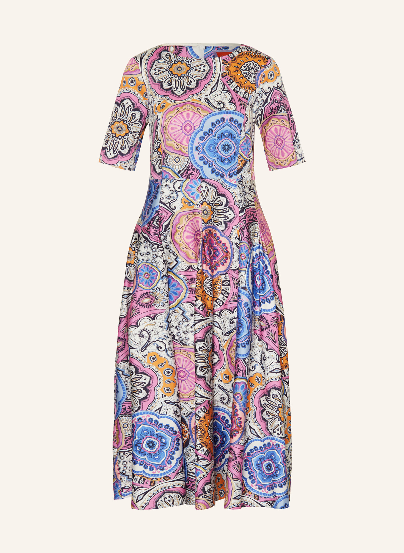 ANNA's Kleid, Farbe: PINK/ BLAU/ ORANGE (Bild 1)