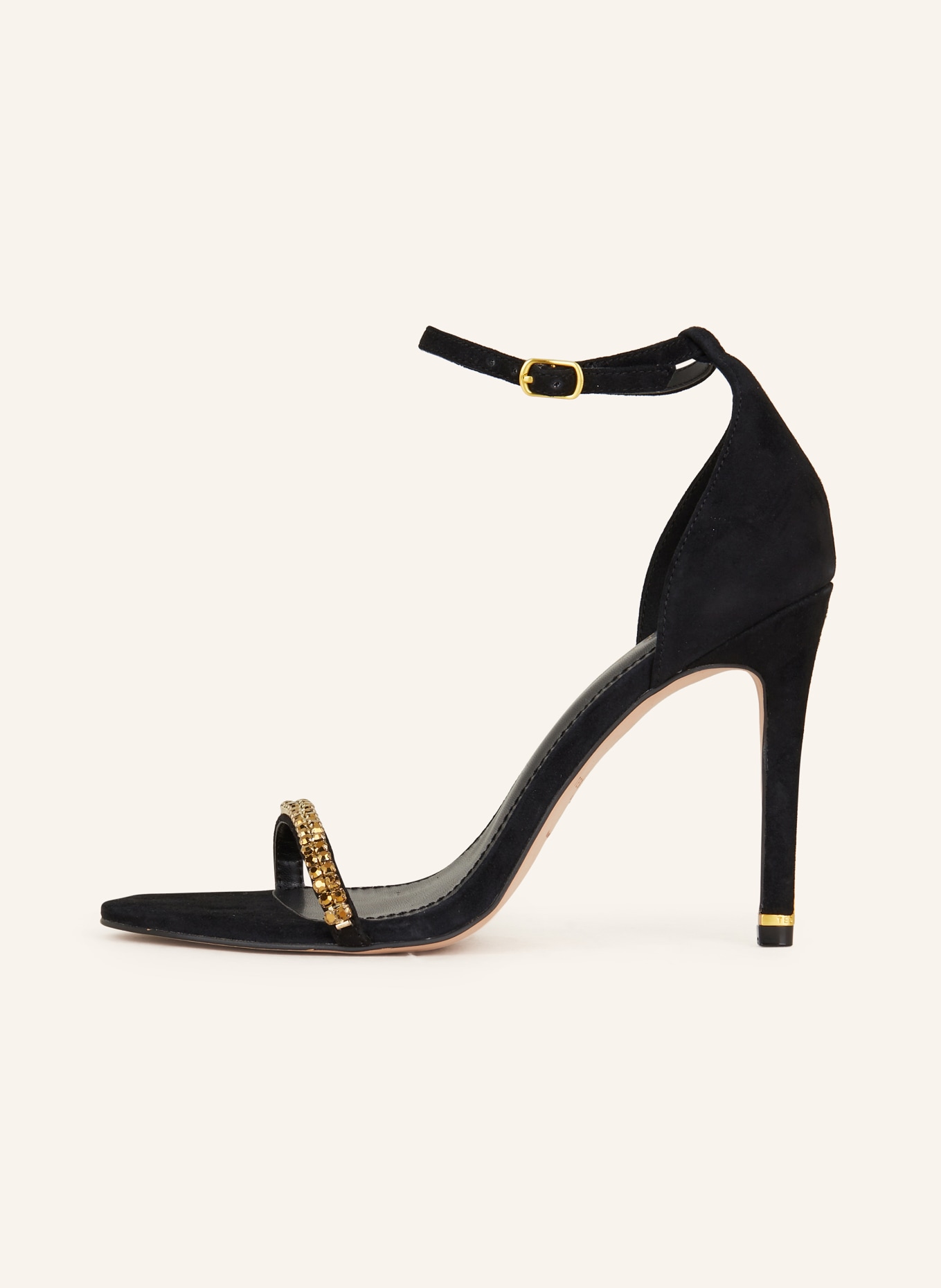 TED BAKER Sandals HELENNI with decorative gems, Color: GOLD (Image 4)
