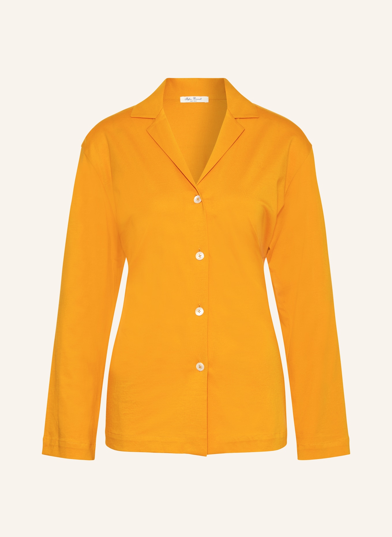 dark yellow blouse