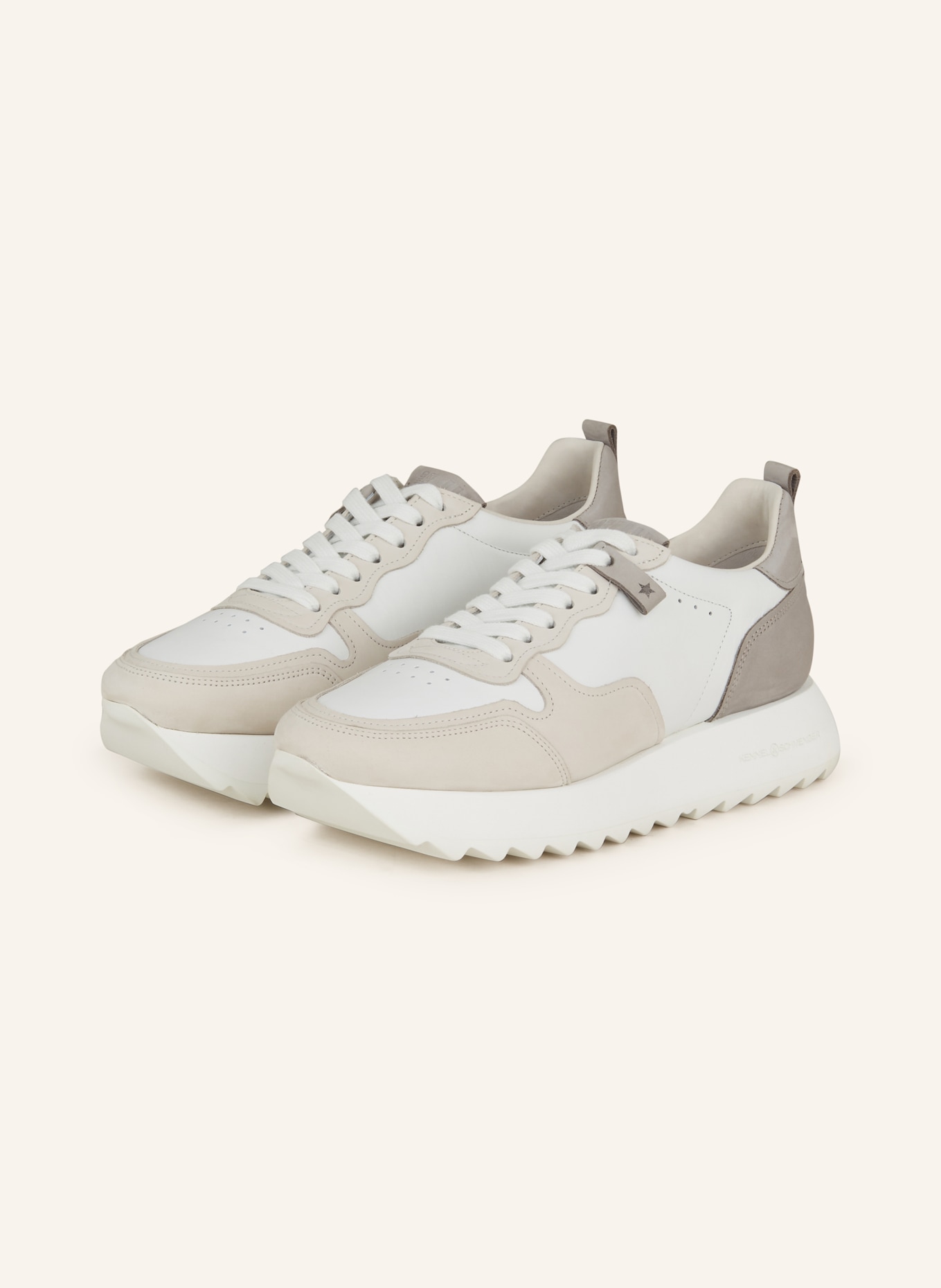 KENNEL & SCHMENGER Sneakers PITCH, Color: GRAY/ LIGHT GRAY (Image 1)