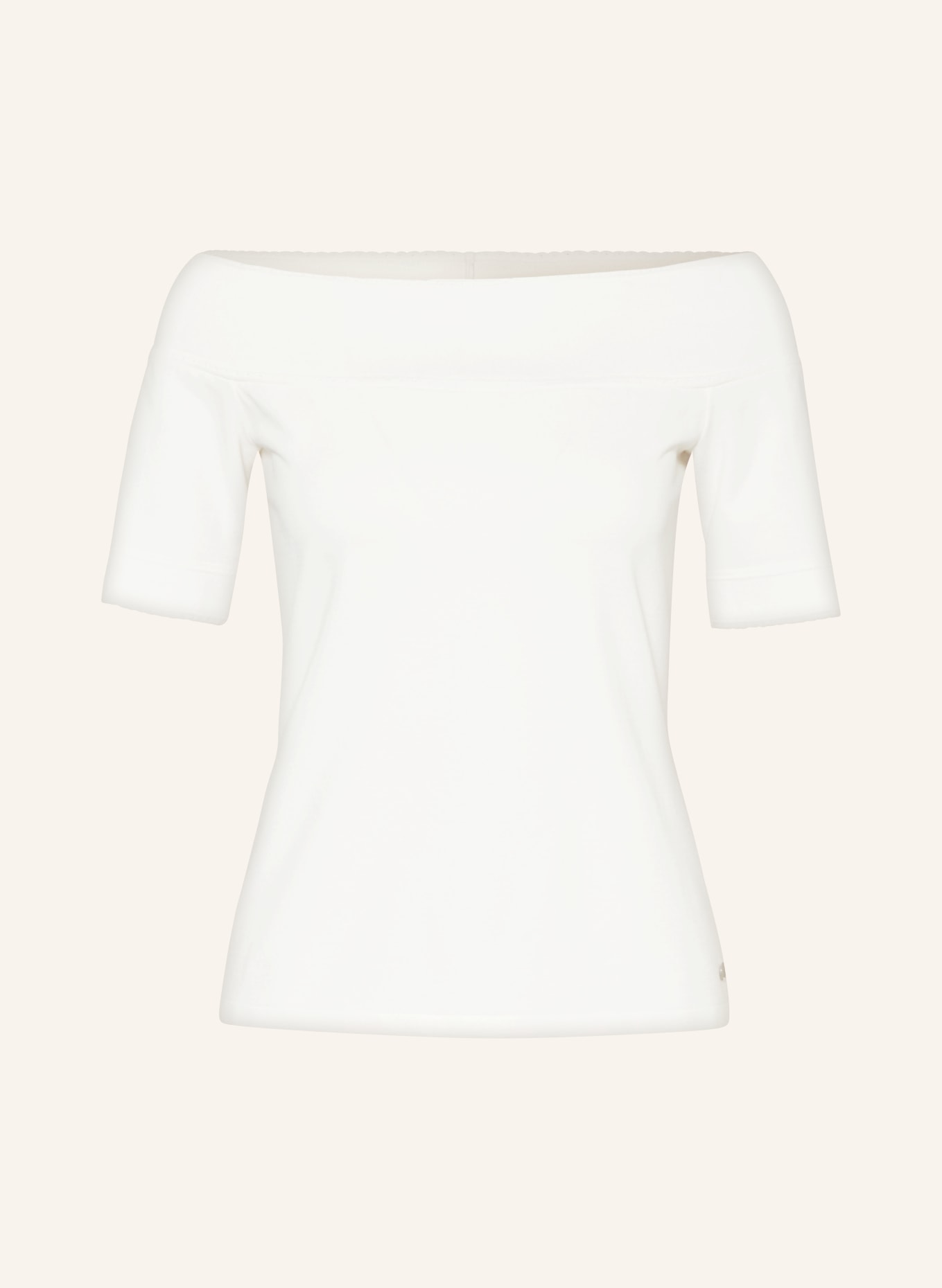 MARC CAIN Dzianinowa koszulka, Kolor: 110 off (Obrazek 1)