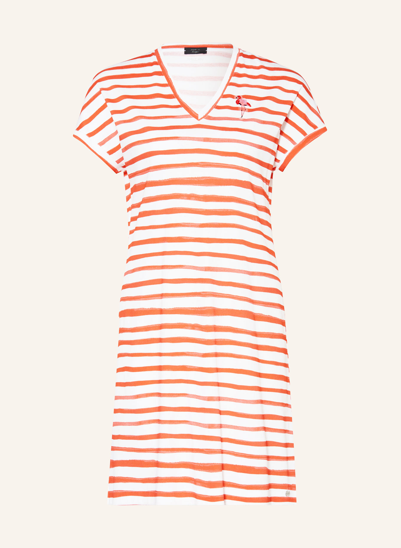 MARC CAIN Žerzejové šaty, Barva: 223 bright tomato (Obrázek 1)