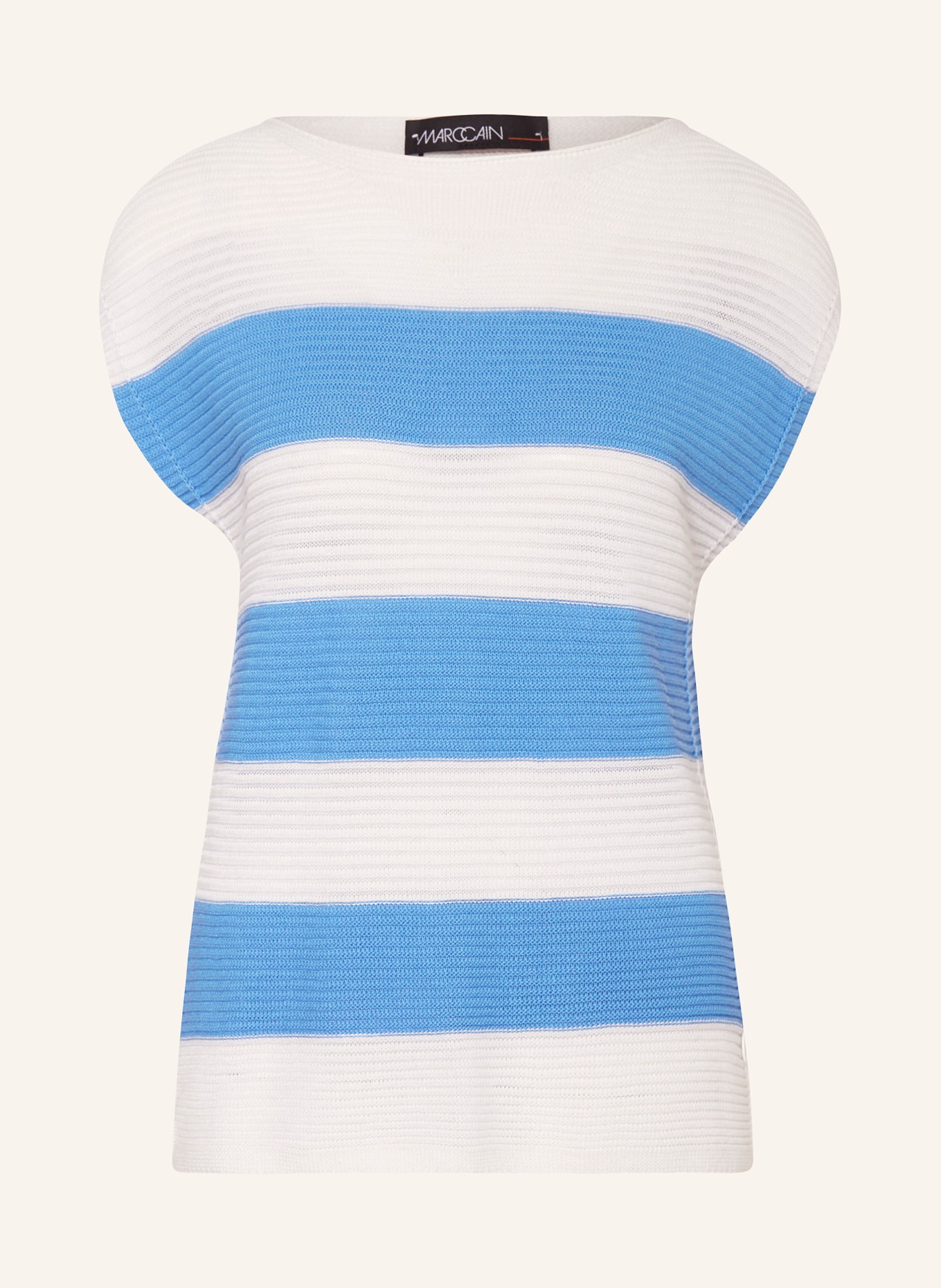 MARC CAIN Knit top, Color: 363 bright azure (Image 1)